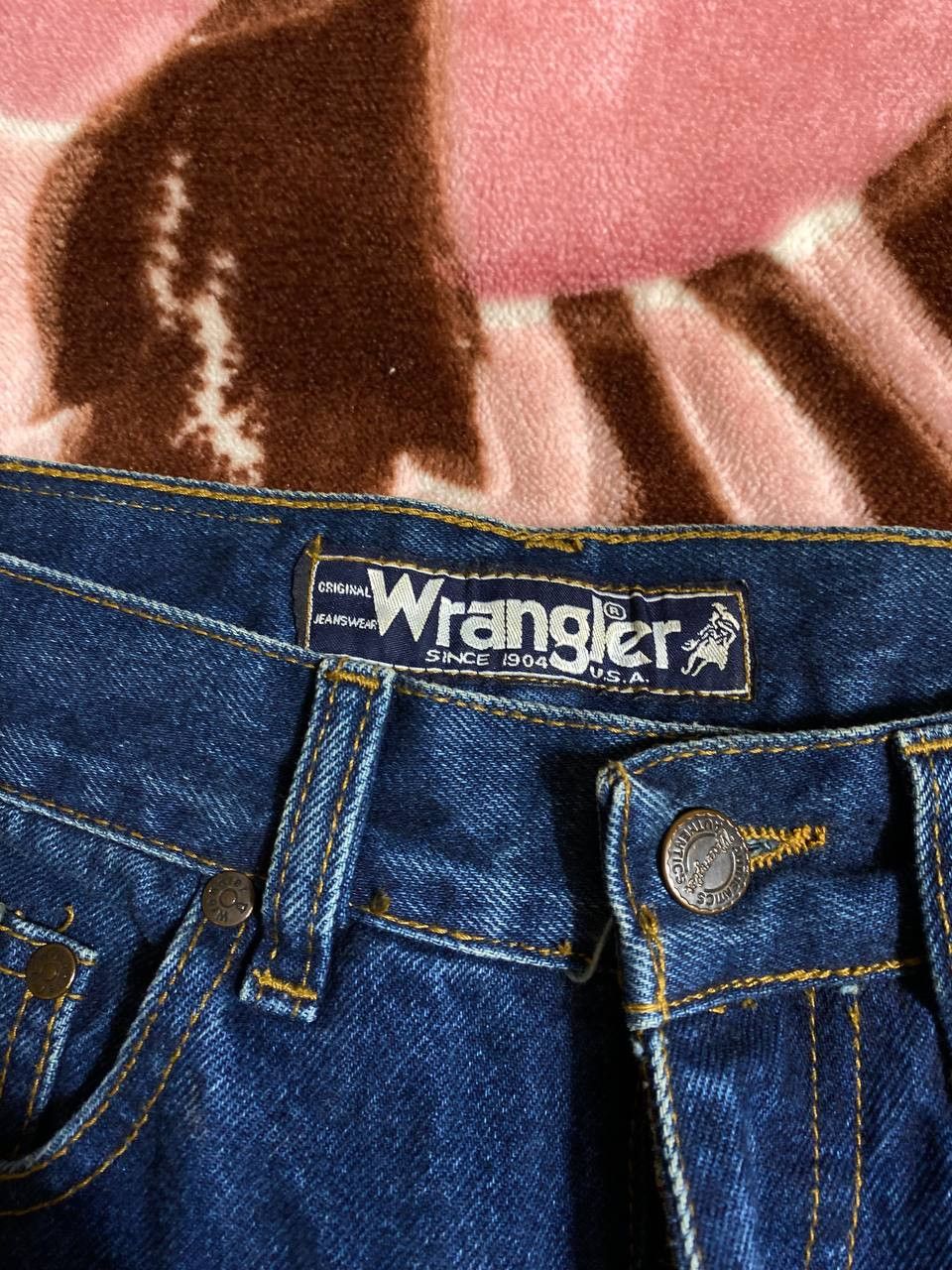 Wrangler Vintage Y2K Wrangler Carpenter jeans baggy denim streetwear Size US 29 - 2 Thumbnail