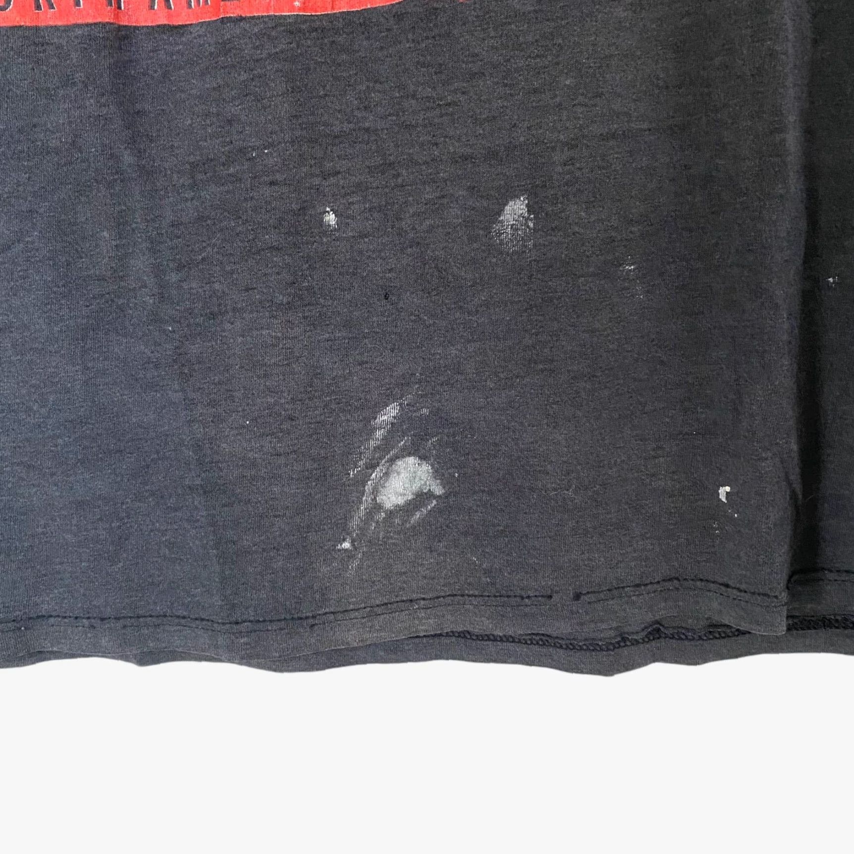 Vintage VINTAGE Rolling Stones T-Shirt 1989 Steel Wheels Tour Music Band Mens Large Black Graphic Tee Retro 80s Concert Size US L / EU 52-54 / 3 - 7 Thumbnail