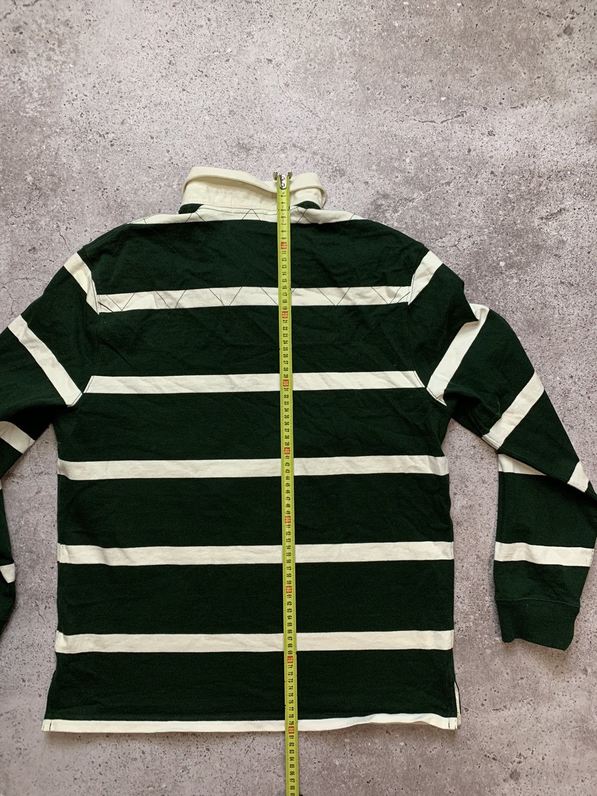 Polo Ralph Lauren × Rugby Ralph Lauren × Vintage Vintage Striped LongSleeve Rugby Polo Ralph Lauren Size US XL / EU 56 / 4 - 9 Thumbnail