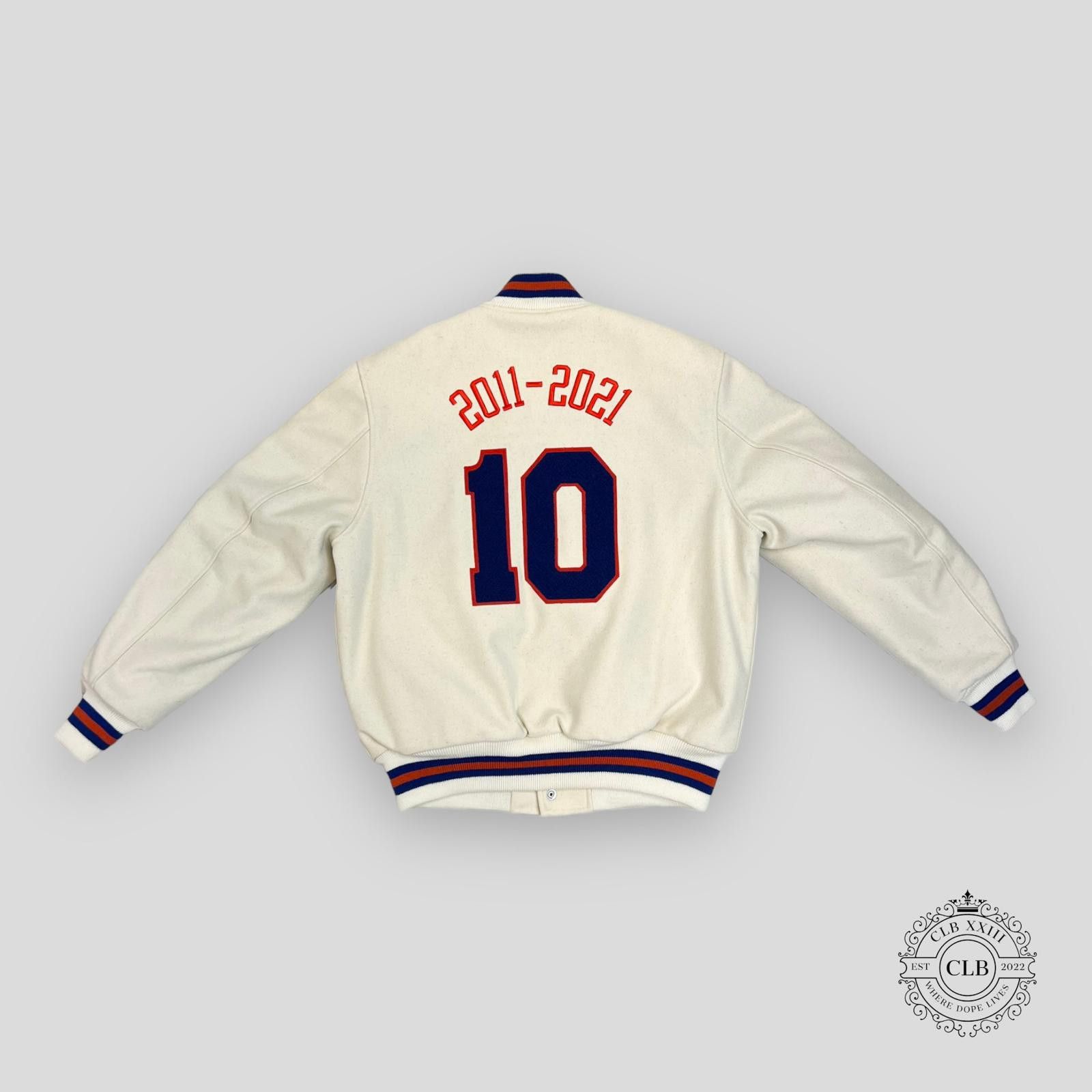 Kith KITH GOLDEN BEAR NEW YORK KNICKS VARSITY JACKET - SANDRIFT Size US L / EU 52-54 / 3 - 2 Thumbnail