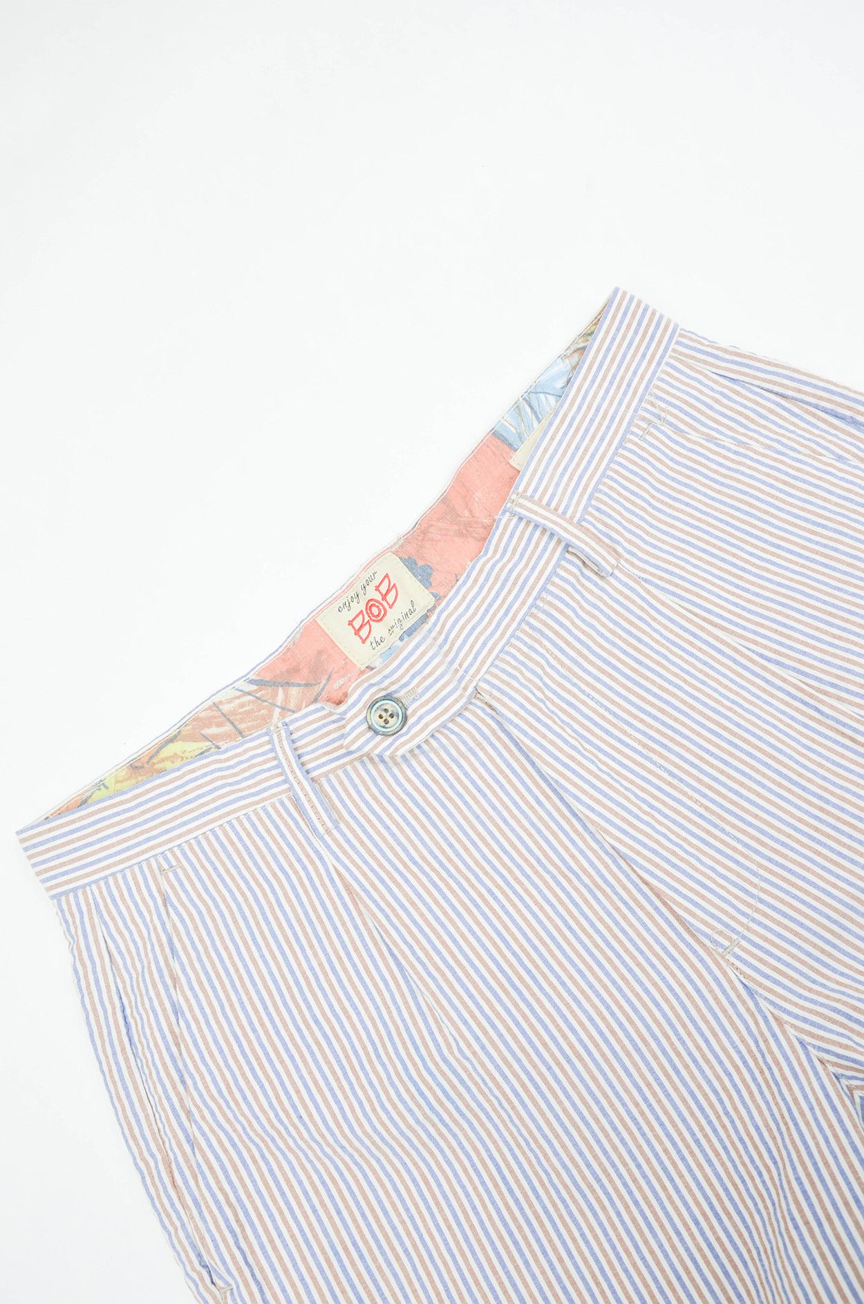 Other BOB Handmade Striped Summer Suit – Size 52 Size 52R - 14 Thumbnail