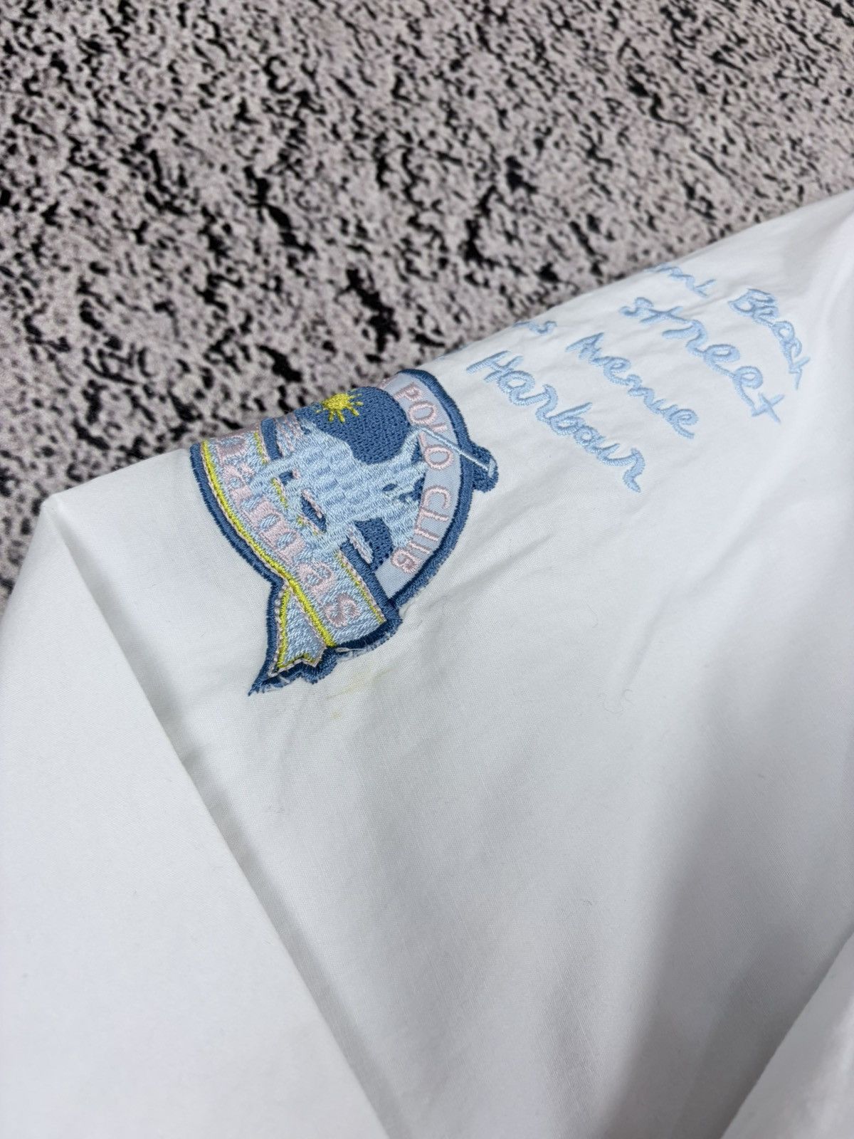 La Martina La Martina Bahamas Embroidered Polo Shirt White L Size US L / EU 52-54 / 3 - 12 Thumbnail