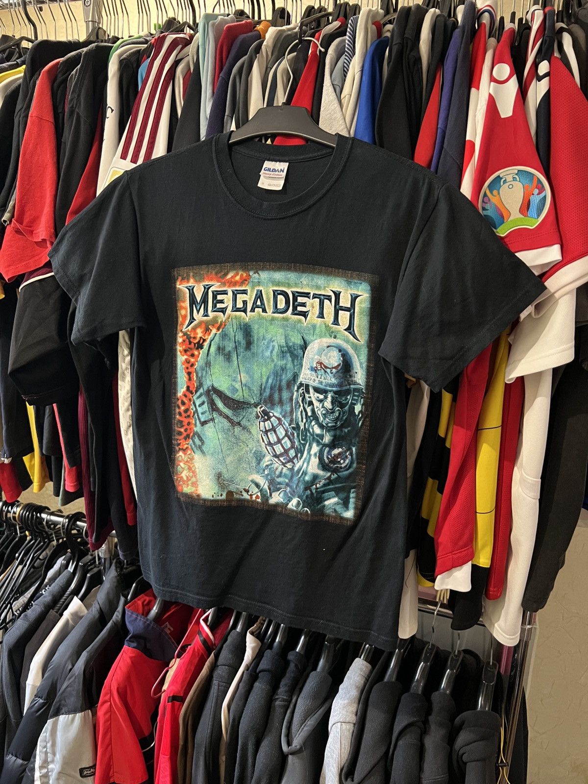 Band Tees 2008 VINTAGE MEGADEATH UNITED ABOMINATIONS TOUR AOP T SHIRT Size US S / EU 44-46 / 1 - 2 Thumbnail