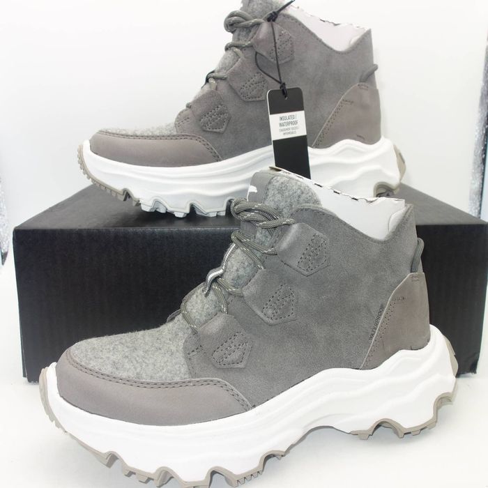 Sorel NEW Sorel Breakthru Caribou Sneaker Boots Gray Grailed