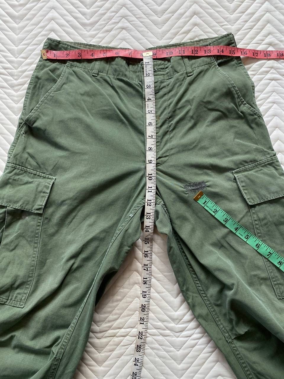 Vintage Issue vintage 1969 us army popline ripstop trouser army Size US 31 - 3 Thumbnail