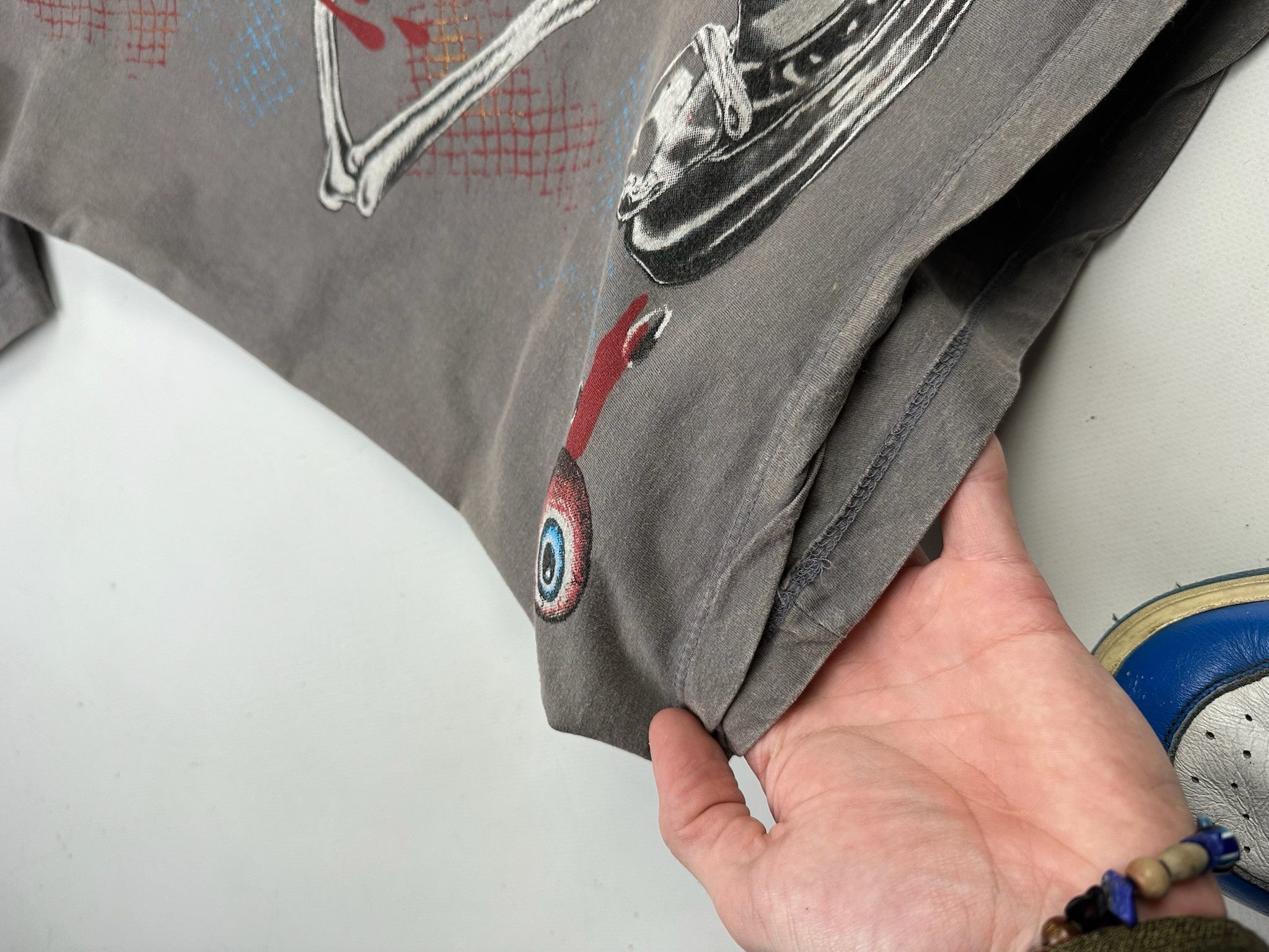 Ed Hardy Minute Mirth Tee Jesse Pinkman style tshirt acid skull drugs Size US M / EU 48-50 / 2 - 6 Thumbnail