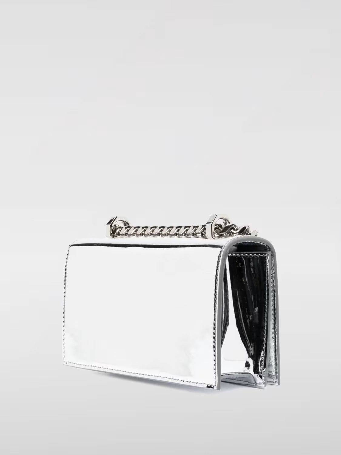 Alexander McQueen o1s22i1n1024 Size: OS / Mini Jewelled Satchel Bag in Silver Size ONE SIZE - 2 Thumbnail