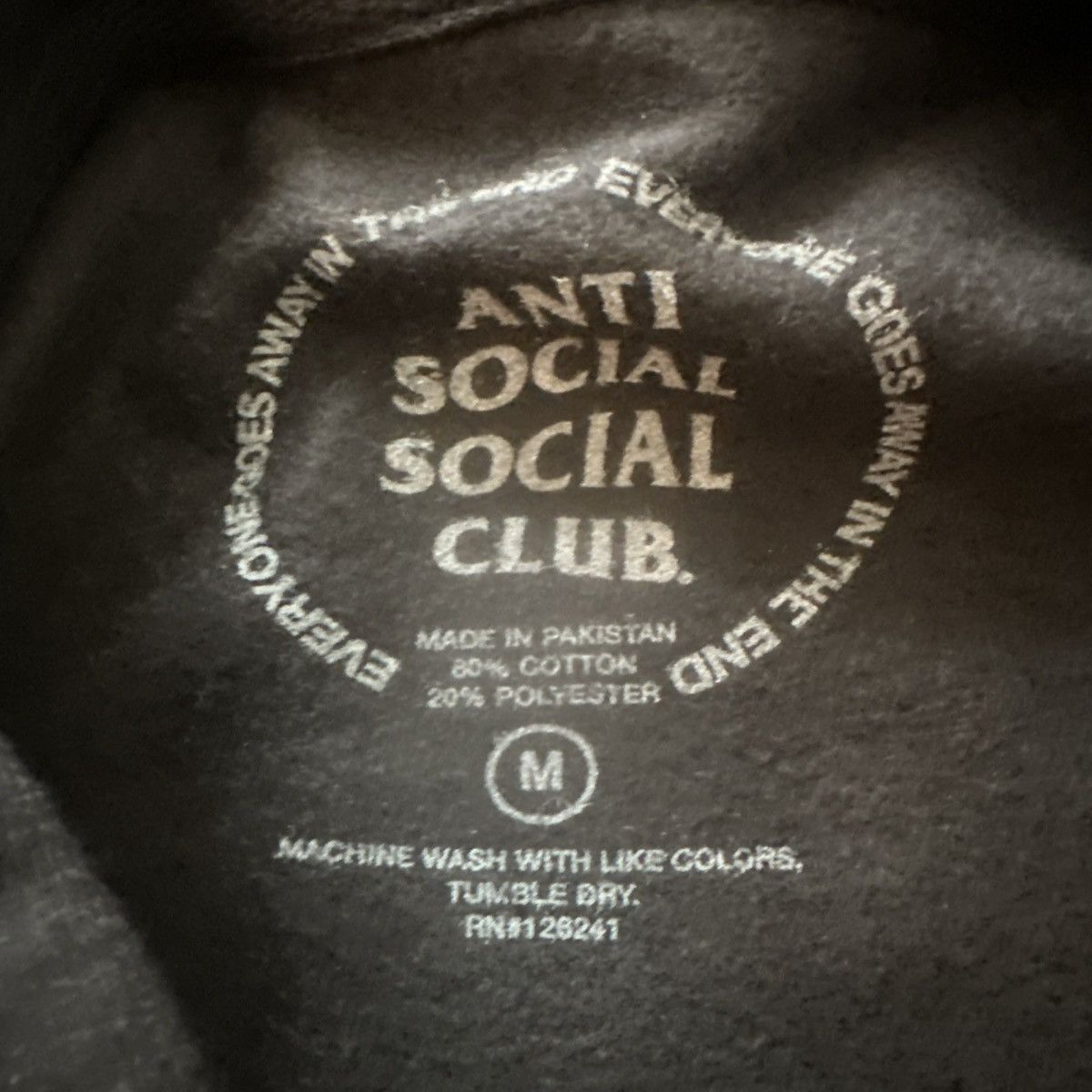 Anti Social Social Club Anti Social Social Club Koi Garden 3M Hoodie Black M Size US M / EU 48-50 / 2 - 4 Thumbnail