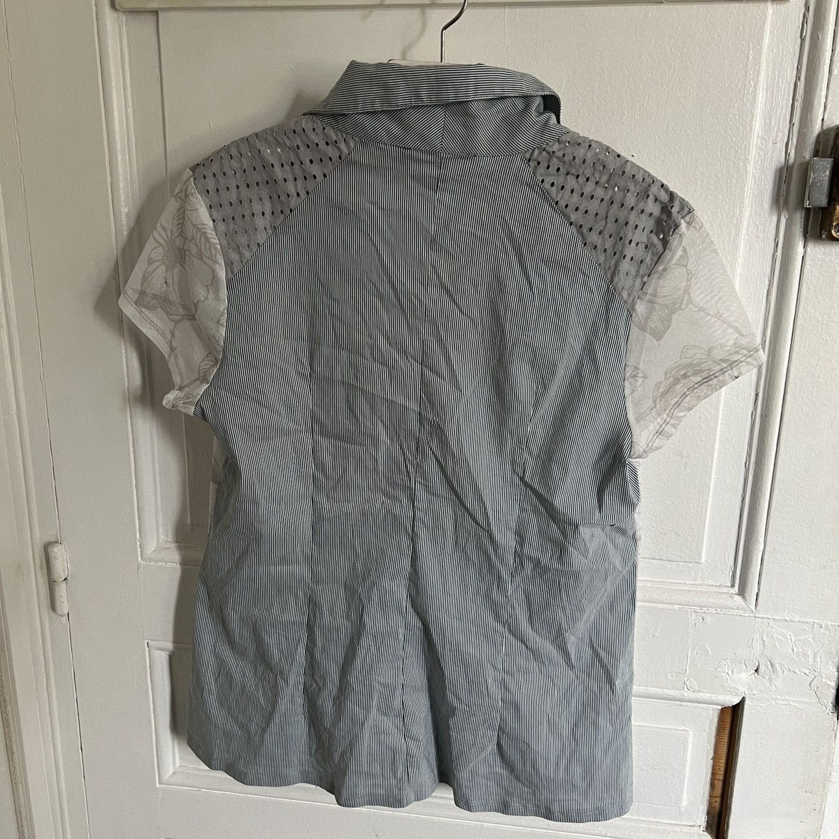 Japanese Brand × Vintage Y2K Print Blouse Collage like 2000s diesel junya dolce 00s Size M / US 6-8 / IT 42-44 - 5 Thumbnail