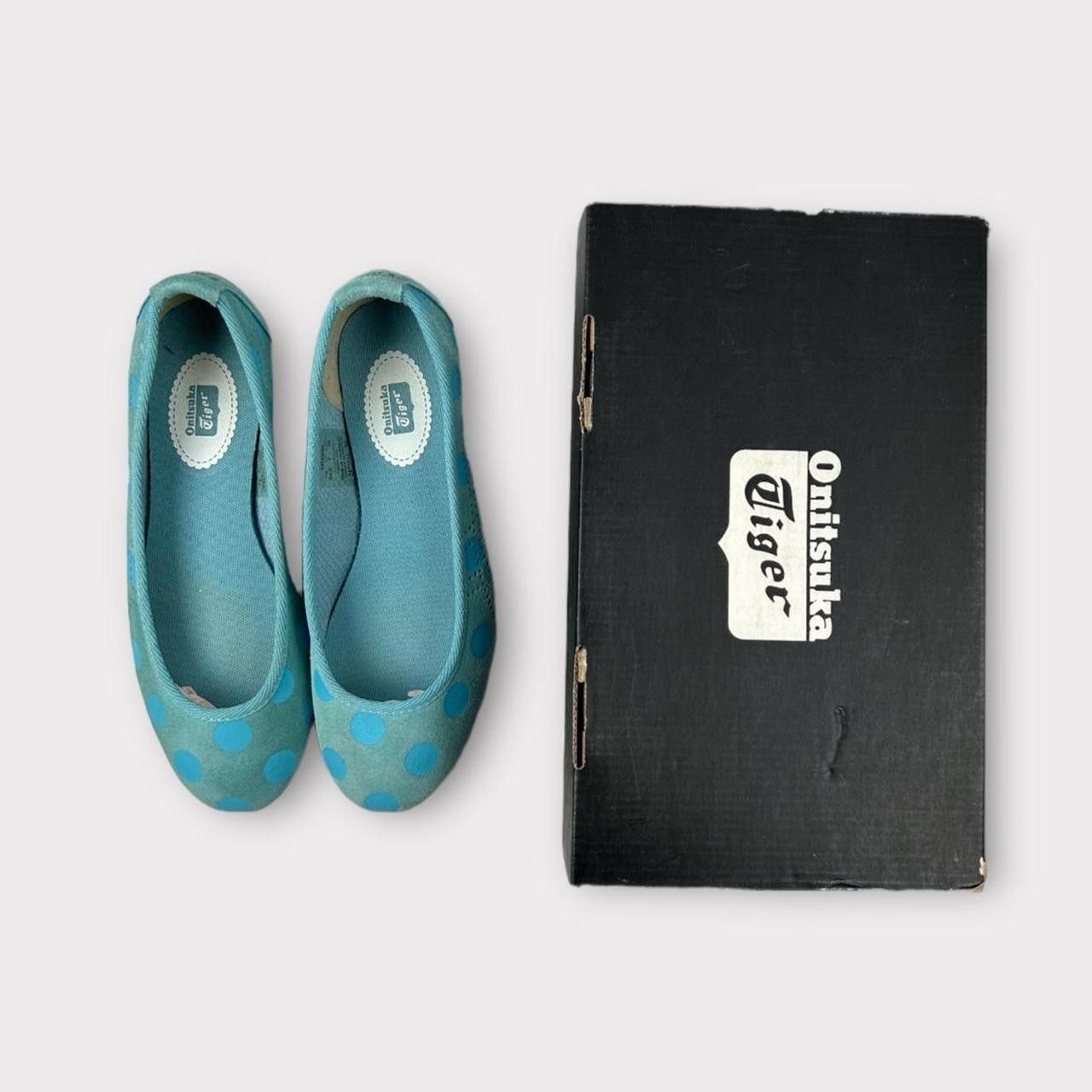 Onitsuka Tiger Onitsuka Tiger Blue Ballerina Flats Size US 7 / IT 37 - 6 Thumbnail