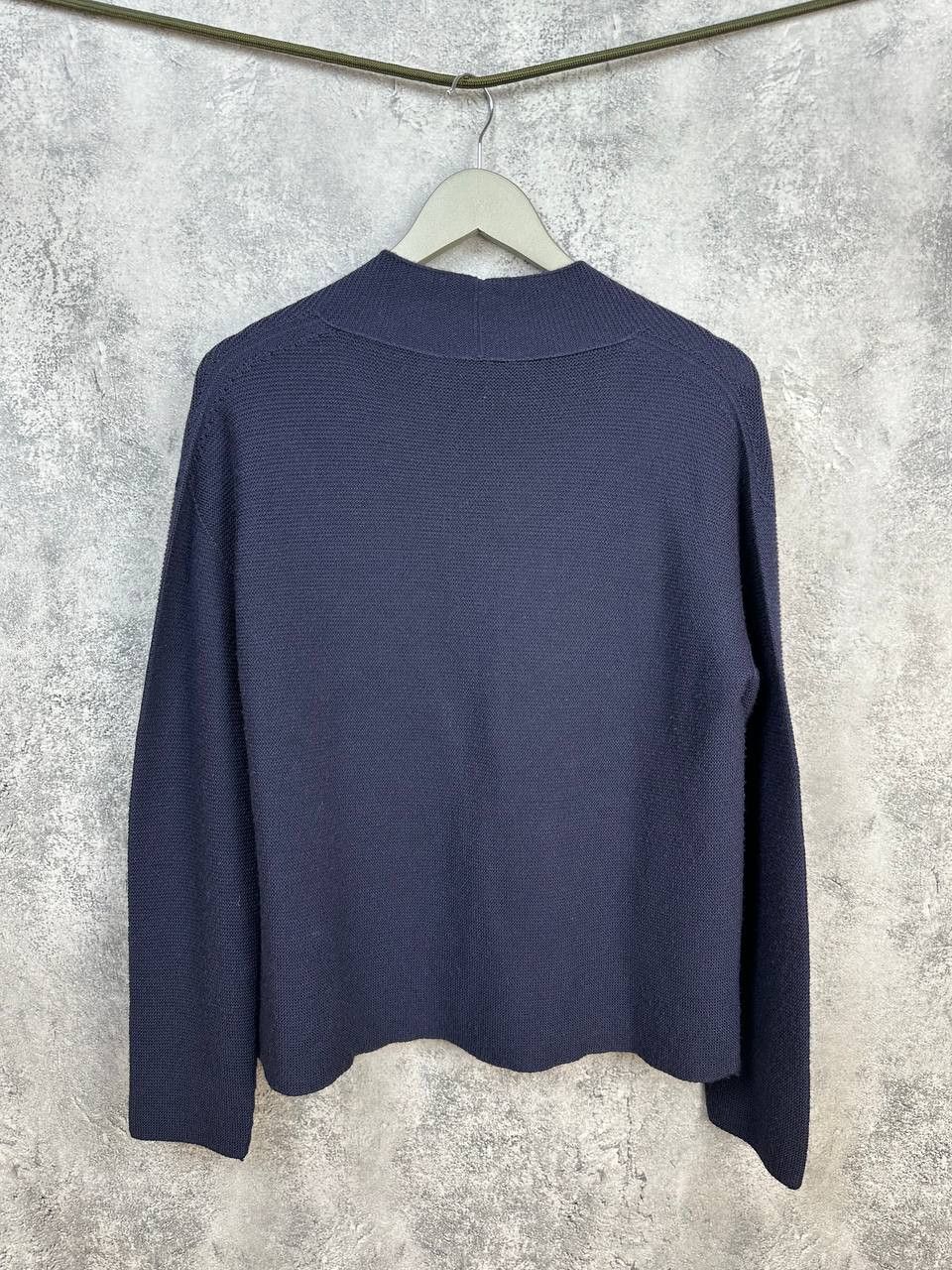 Other Hubert Gasser Open Front Lana Wool Knit Cardigan Sweater Size M / US 6-8 / IT 42-44 - 2 Thumbnail