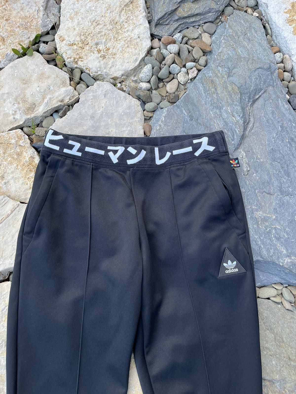Adidas × Pharrell Adidas x Pharrell Williams zip sweatpants y2k logo triangle Size US 32 / EU 48 - 3 Thumbnail
