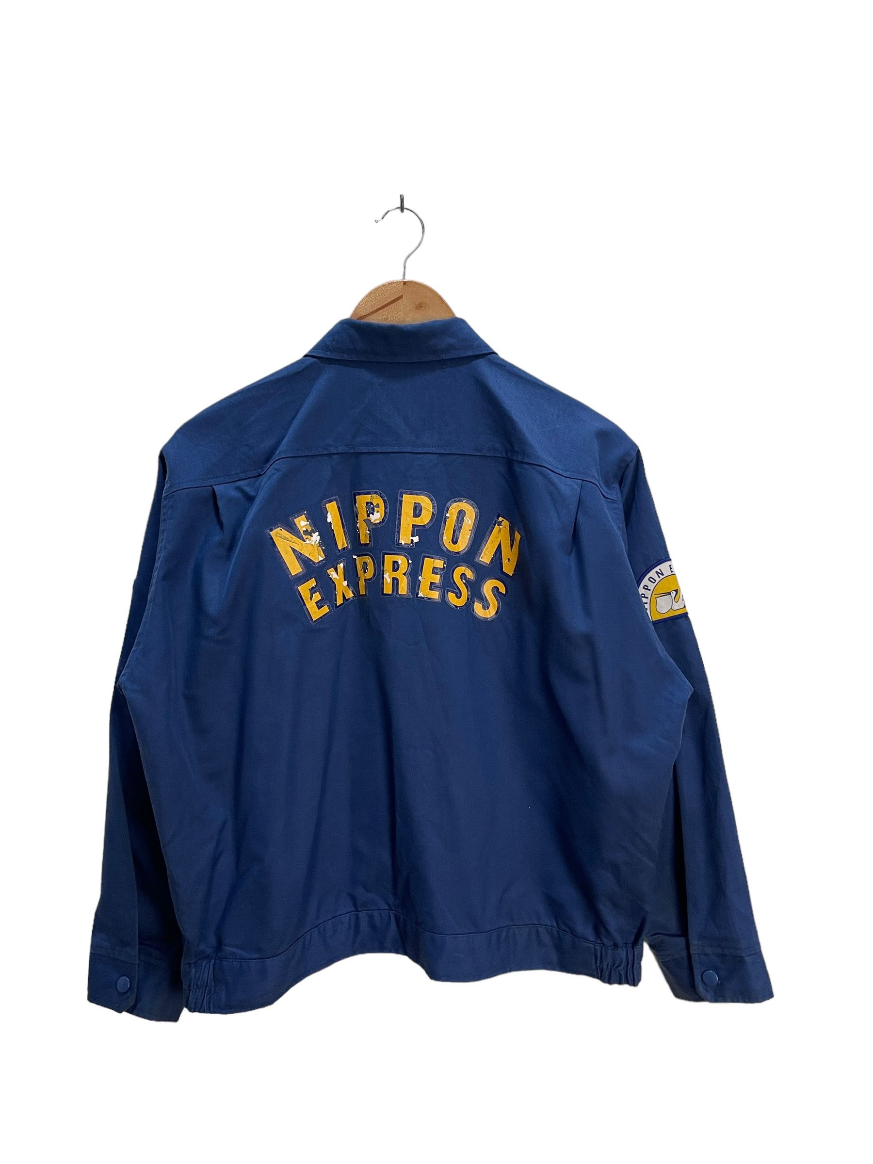 Japanese Brand Vintage Nippon Express Workers Jacket Size US M / EU 48-50 / 2 - 1 Thumbnail