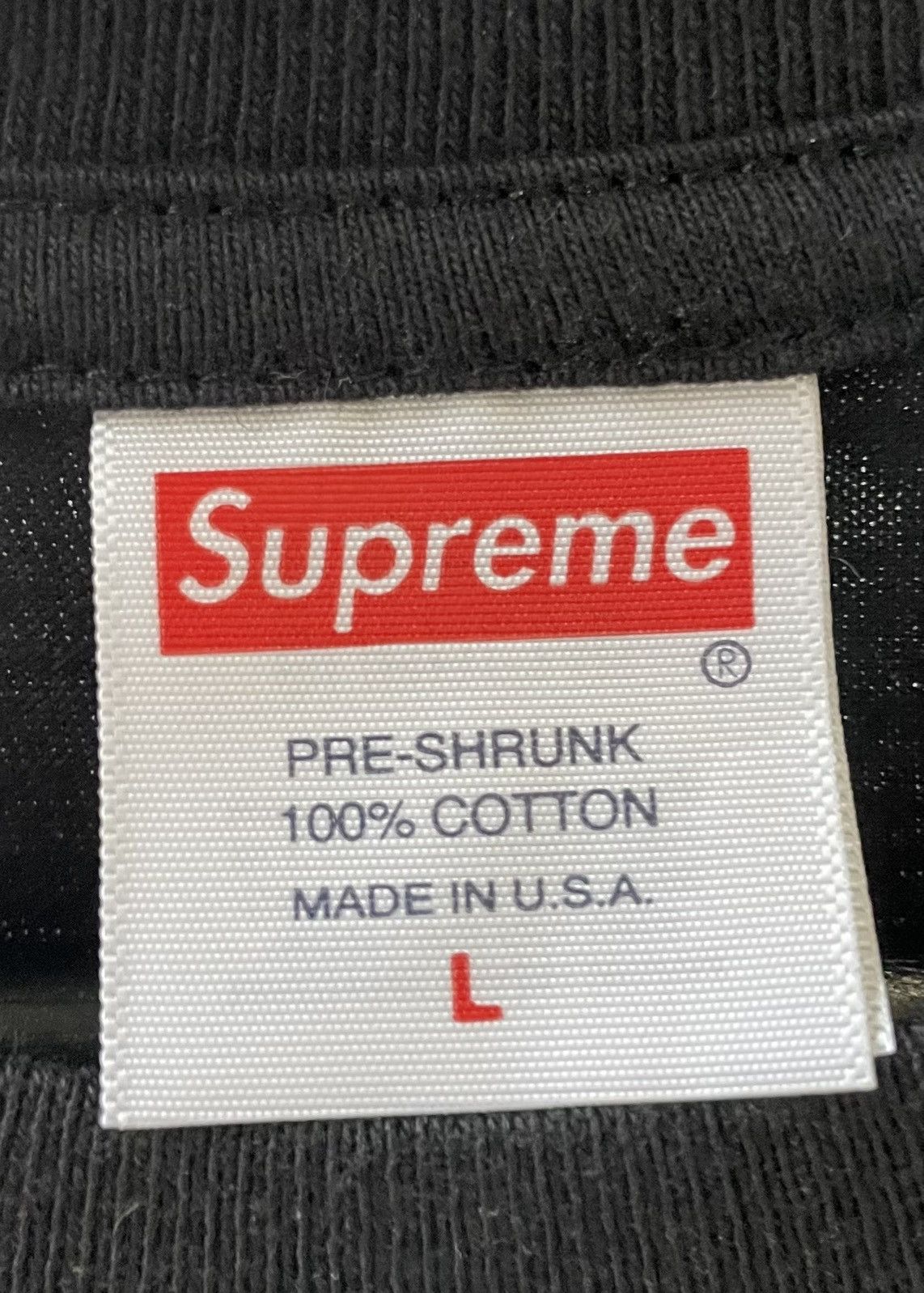 Supreme Supreme Satchidananda Tee Size US L / EU 52-54 / 3 - 3 Thumbnail