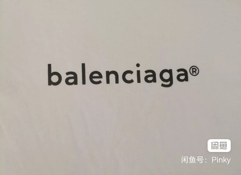 Balenciaga Balenciaga Short Sleeve T-Shirt, Size L, Almost New, Lette Size US L / EU 52-54 / 3 - 3 Thumbnail