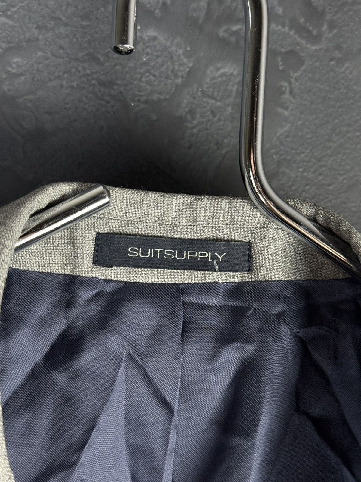 Suitsupply SUITSUPPLY Lazio Single Breasted FL Pure Wool Men’s Blazer Size 46R - 5 Thumbnail