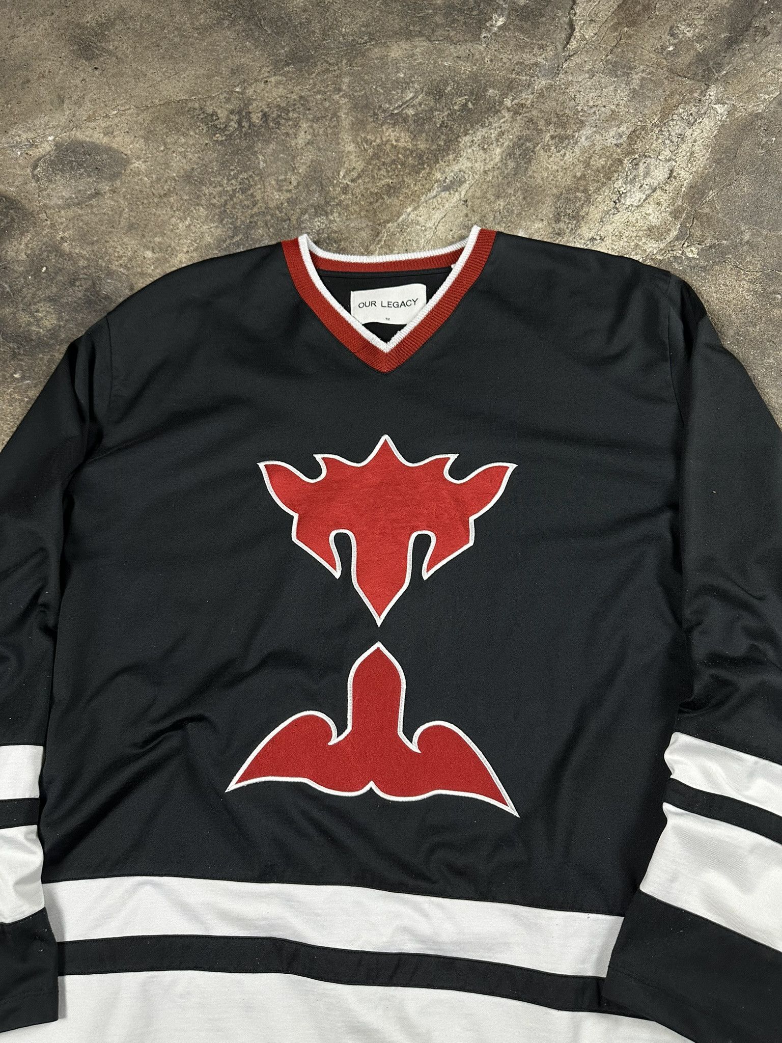 Our Legacy Rare SS17 Our Legacy Team Box Hockey Jersey Size US L / EU 52-54 / 3 - 3 Thumbnail