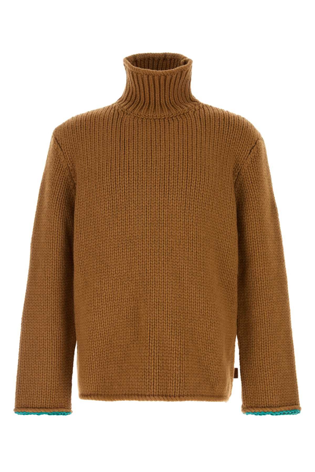 Loewe Camel Wool Sweater Size US M / EU 48-50 / 2 - 1 Thumbnail