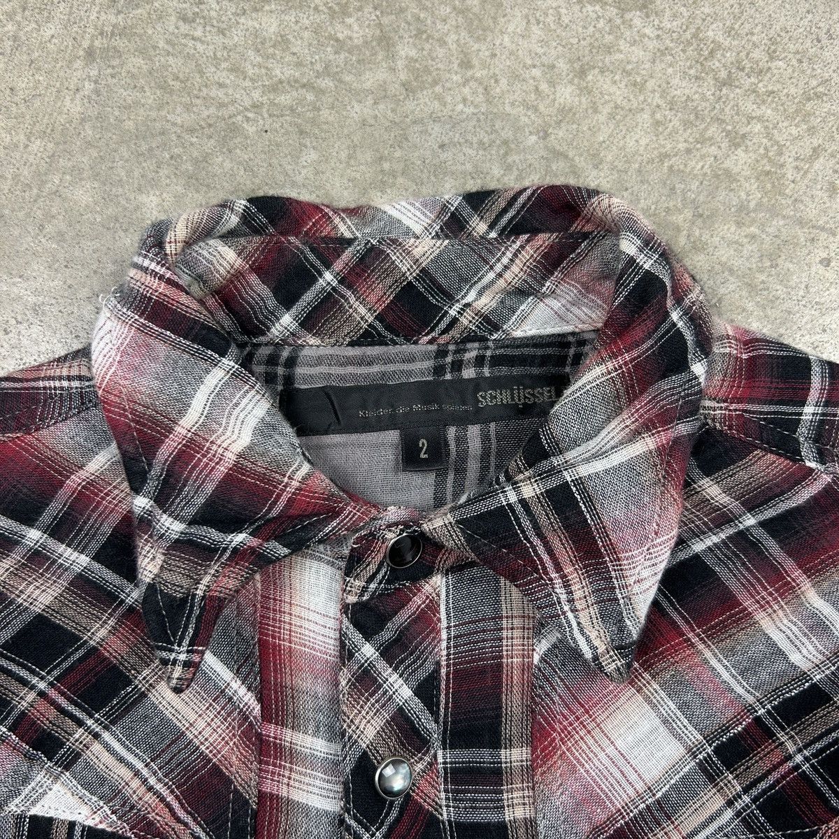 Schlussel Schlussel Western Shirt Brown Size US S / EU 44-46 / 1 - 7 Thumbnail
