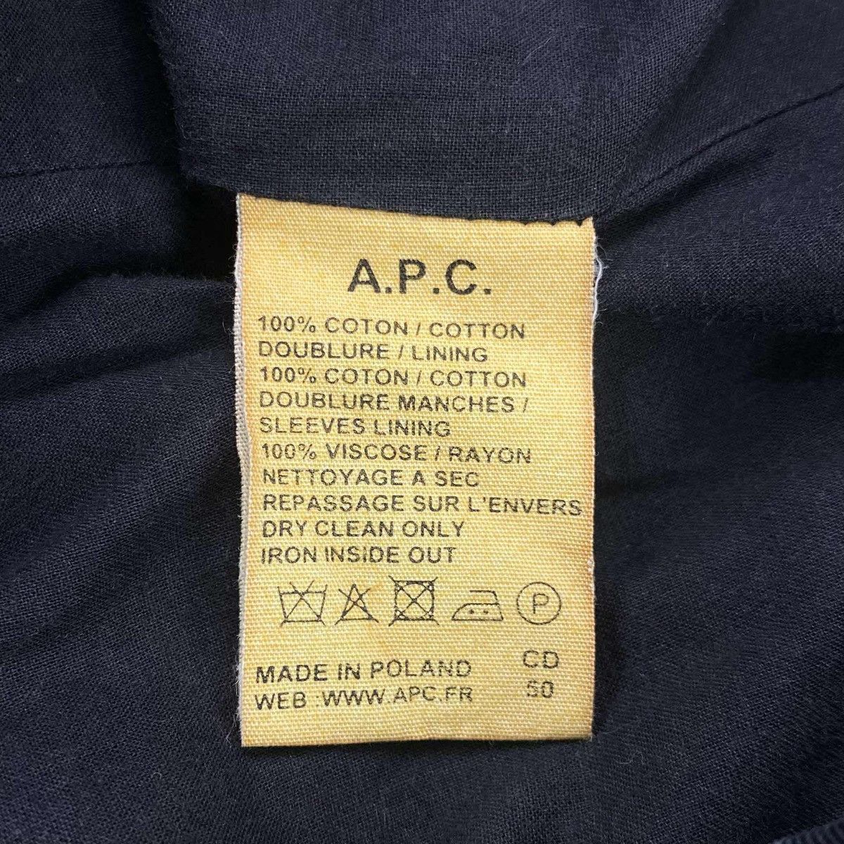 A.P.C. Double-Breasted Coat Size US XS / EU 42 / 0 - 5 Thumbnail
