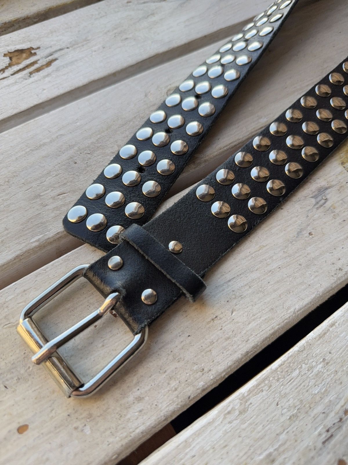 Japanese Brand 90s Y2K Avant Garde Punk Chrome Japanese Retro Style Belt Size ONE SIZE - 19 Thumbnail