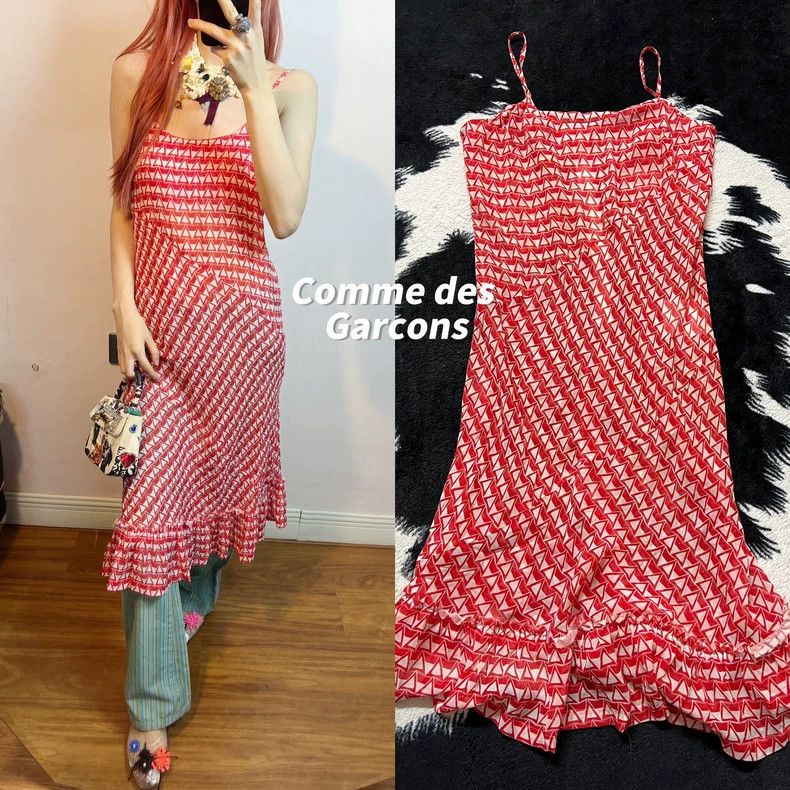 Comme des Garcons Comme des Garcons Silk Sling Dress - dmc Size US M / EU 48-50 / 2 - 1 Thumbnail