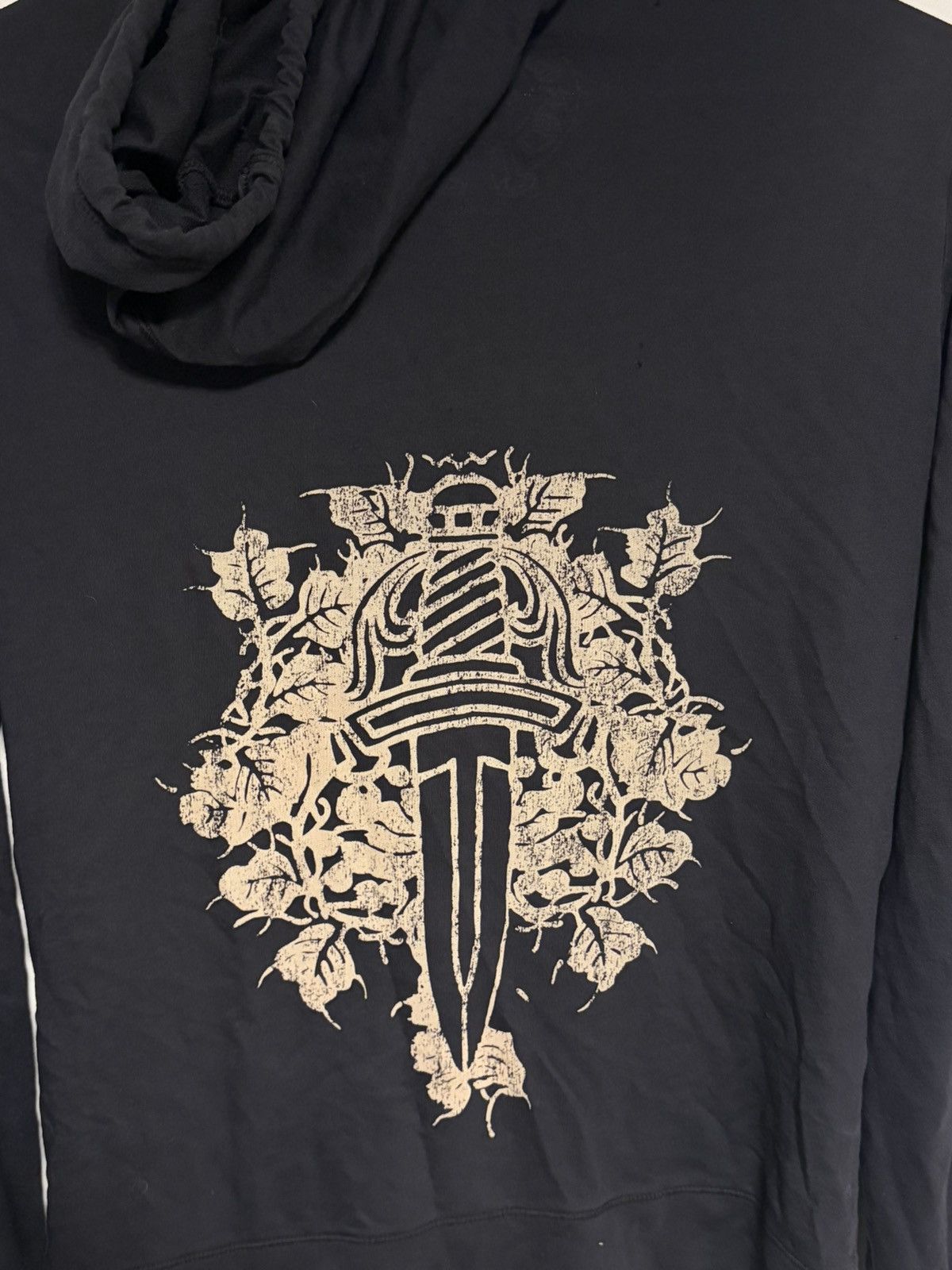 Chrome Hearts Chrome Hearts Womens Dagger Logo Zip Up Hoodie Size XS / US 0-2 / IT 36-38 - 3 Thumbnail