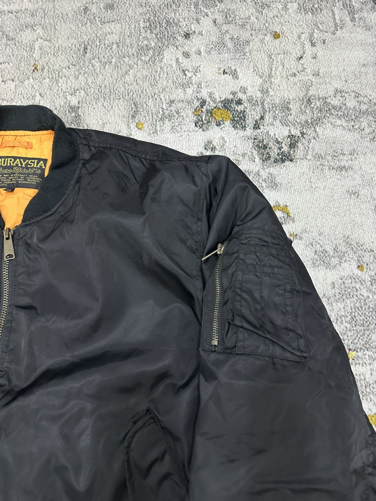 Flight Club Vintage Aburaysia MA-1 Bomber Flight Jacket Size US XL / EU 56 / 4 - 6 Thumbnail
