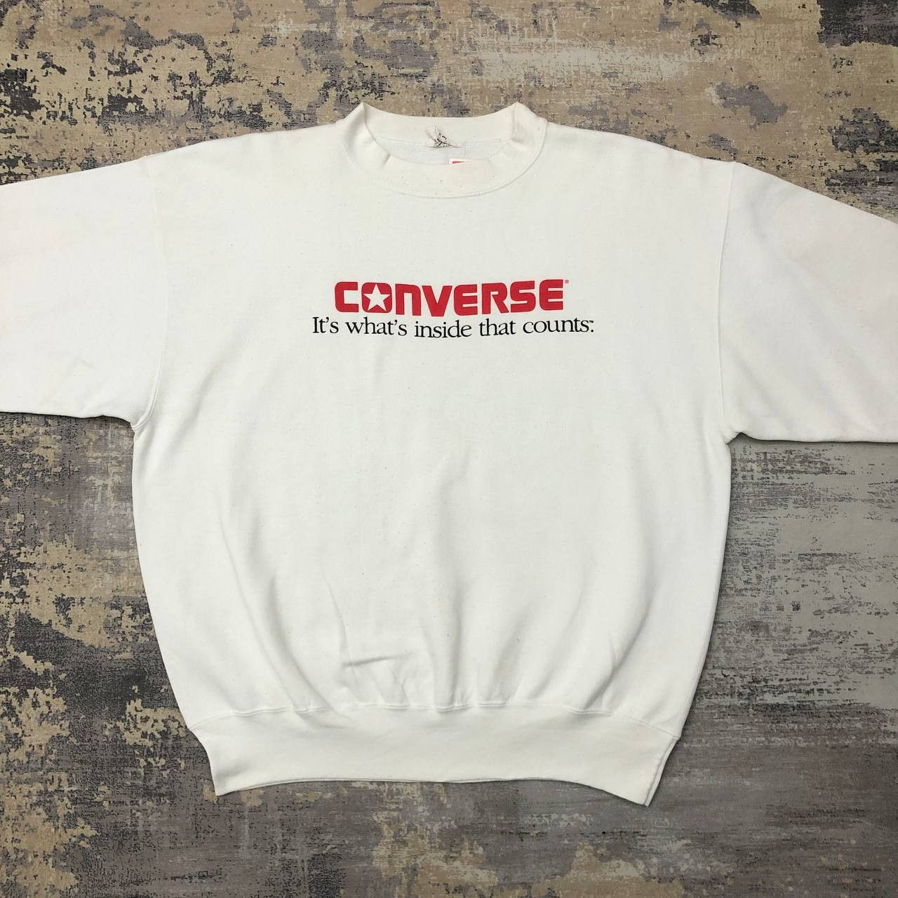 Converse Y274 VTG 90s CONVERSE U.S.A SWEATSHIRT Size US XL / EU 56 / 4 - 3 Thumbnail