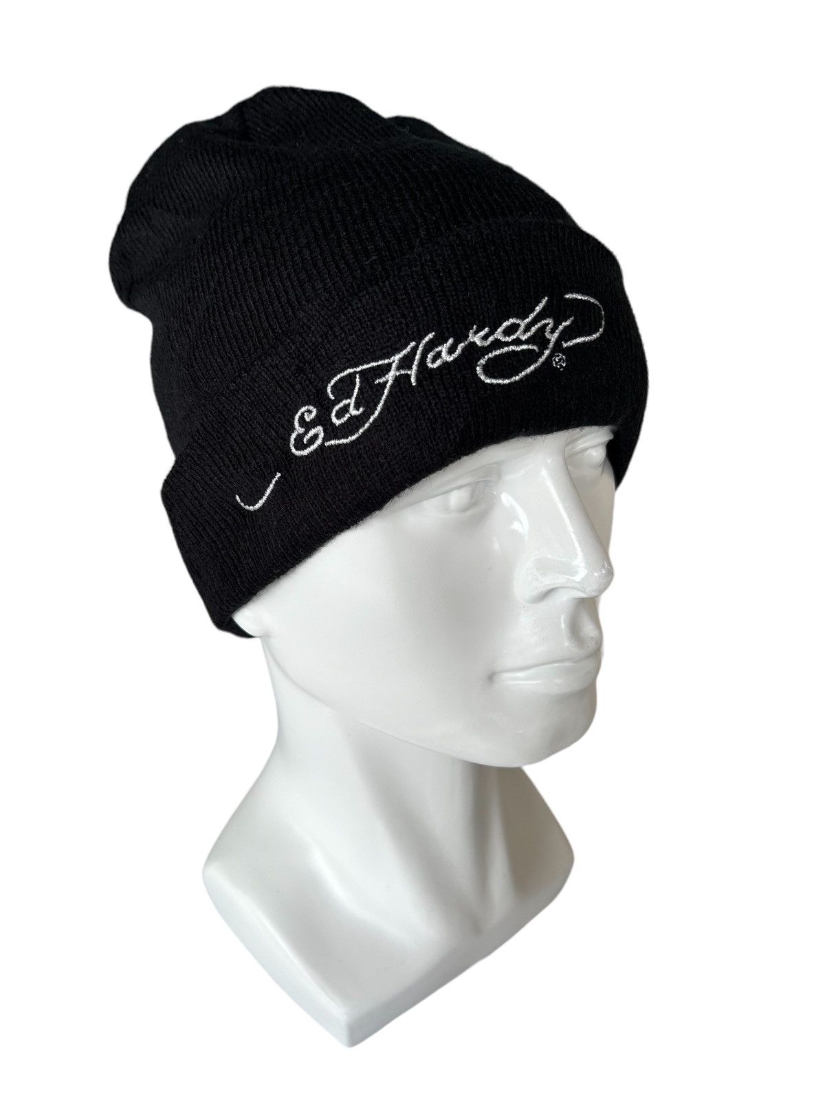 Christian Audigier × Ed Hardy × Vintage Ed Hardy Vintage Beanie Hats ☠️ Size ONE SIZE - 1 Thumbnail