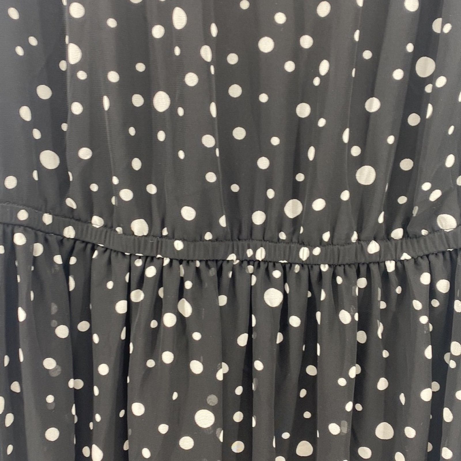 Other Lane Bryant black polka dot above knee dress holiday sz 20 Size 3XL / US 20-22 - 6 Thumbnail
