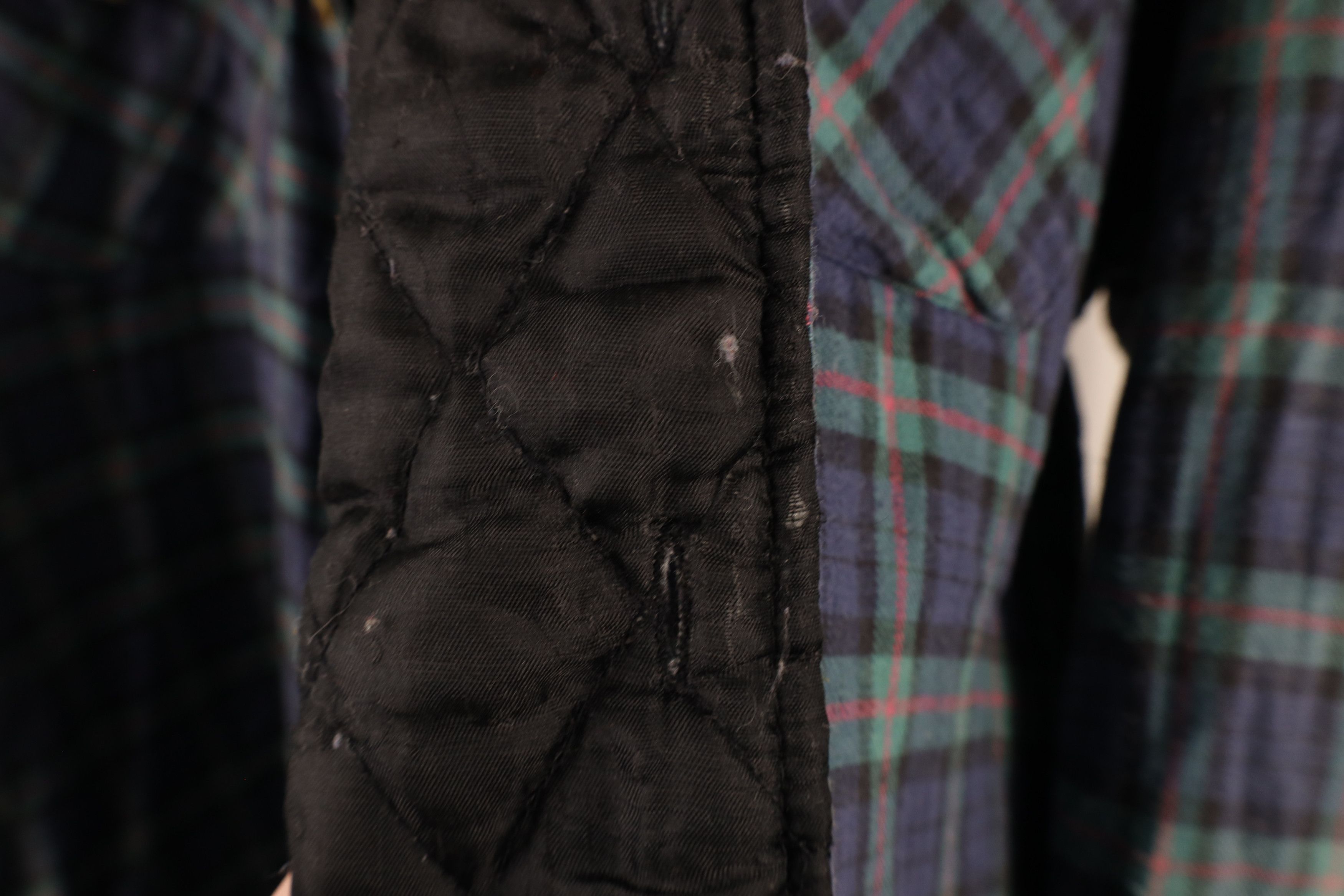 Vintage Vintage 90s Streetwear Quilted Flannel Button Shirt Jacket Size US XL / EU 56 / 4 - 10 Thumbnail