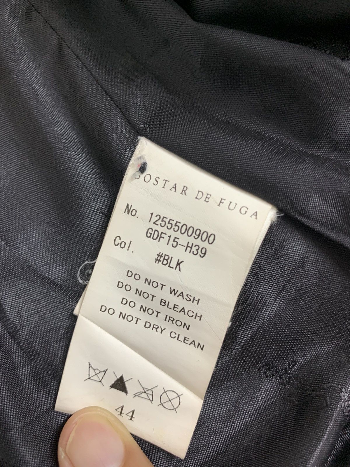 GOSTAR DE FUGA Gosta de Fuga Apocalypse Leather Jacket Size US S / EU 44-46 / 1 - 7 Thumbnail
