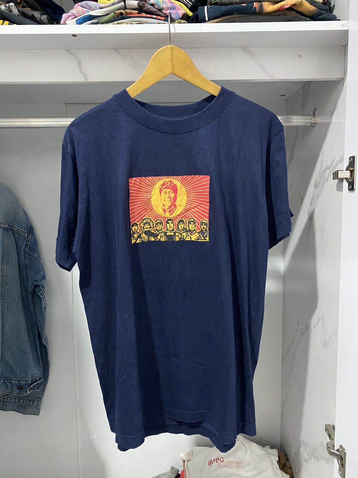 Vintage Vintage Mao Zedong Tshirt Size US M / EU 48-50 / 2 - 1 Thumbnail