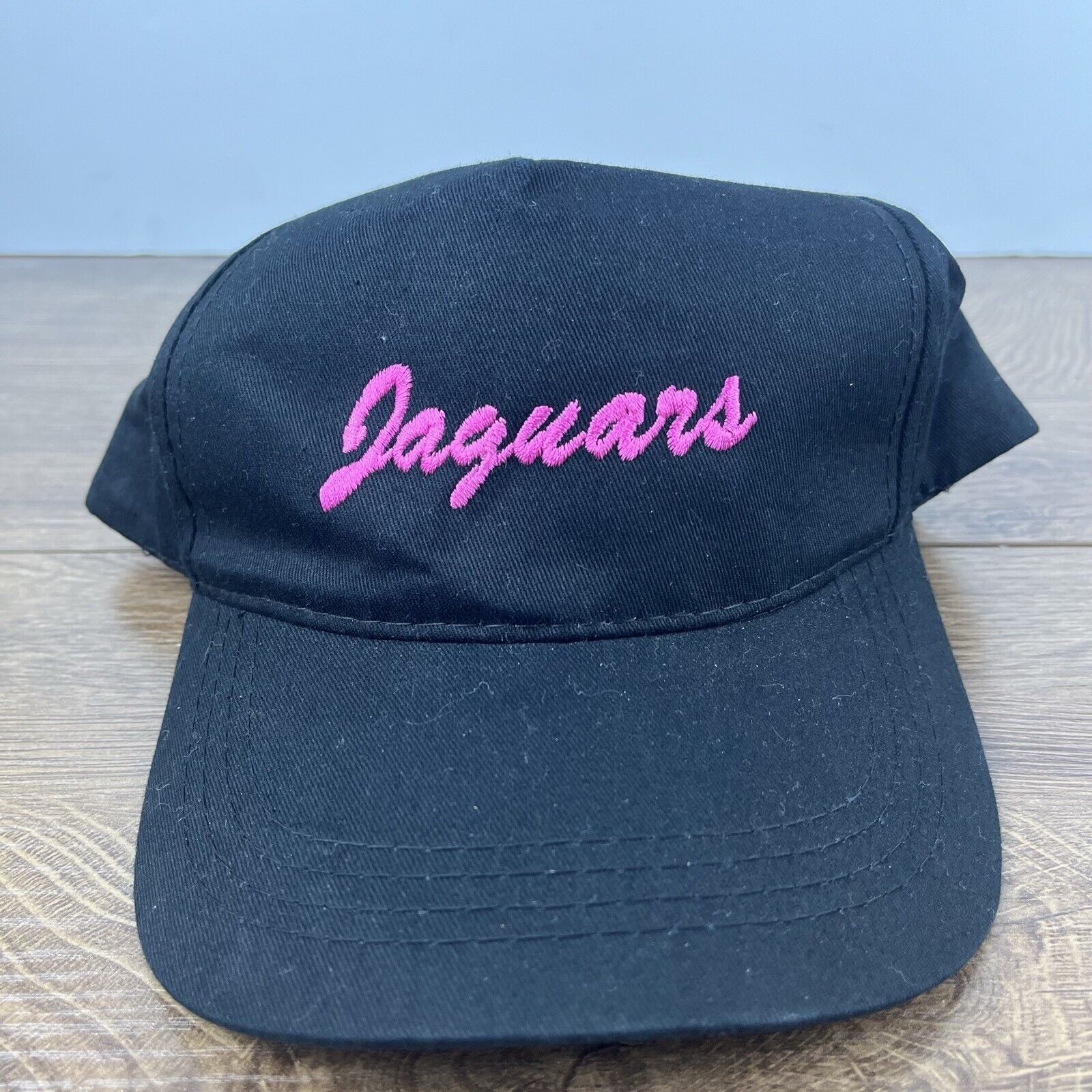 Other Jaguars Hat Jaguar Snapback Hat Black Hat Adjustable Black A Size ONE SIZE - 2 Thumbnail