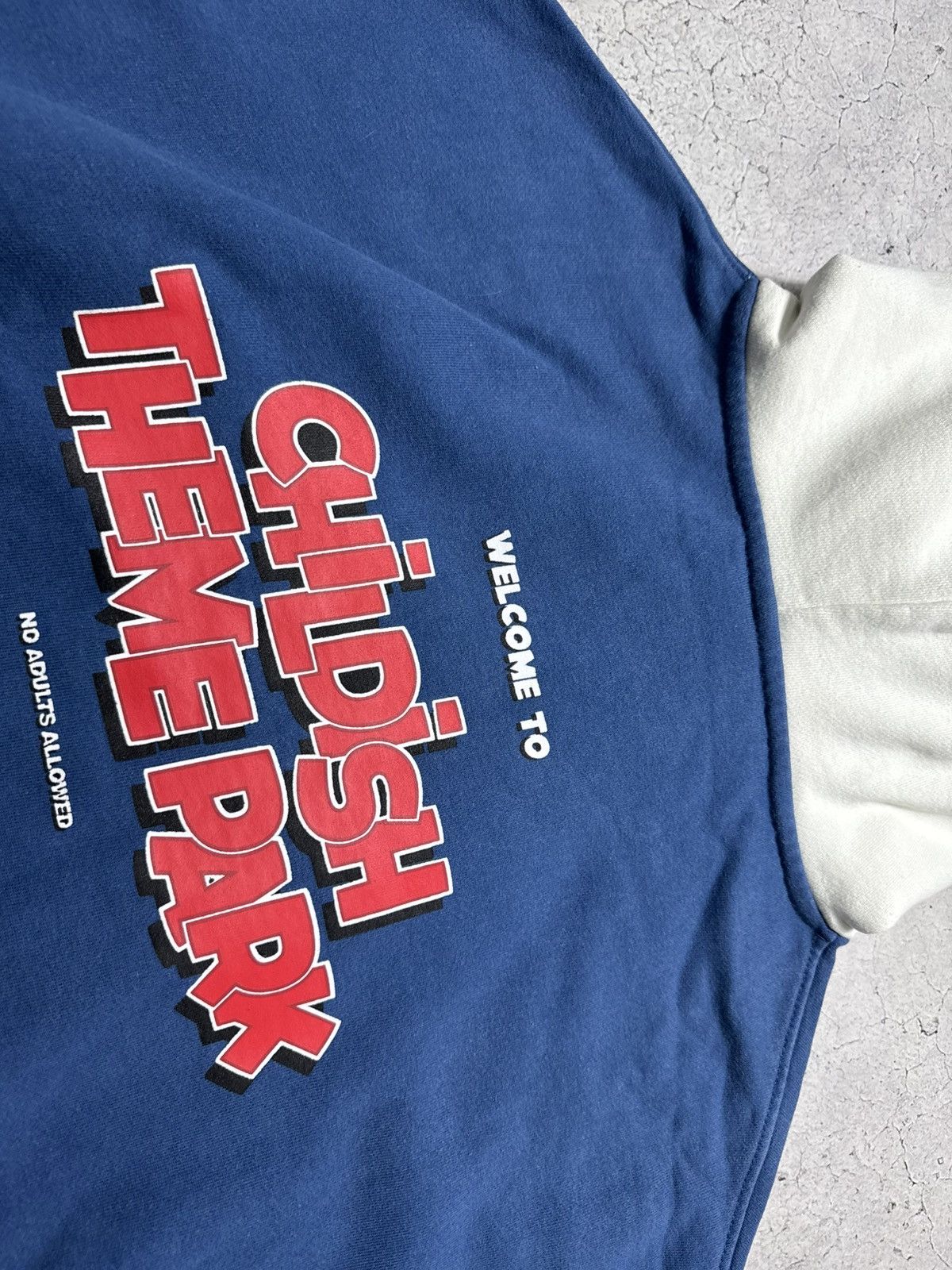 Vintage Childish Theme Park Vintage 90’s Baggy Hoodie Skate Y2K Size US S / EU 44-46 / 1 - 8 Thumbnail