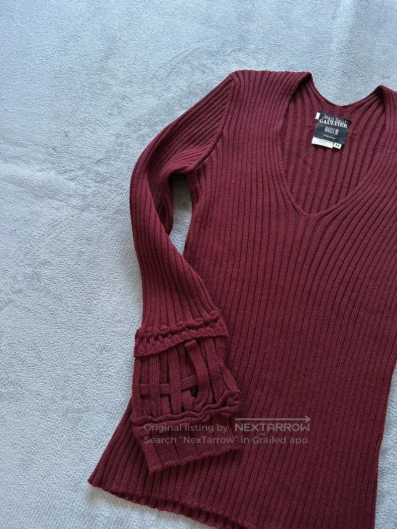 Jean Paul Gaultier Jean Paul Gaultier Long-sleeve, Knitted long-sleeve Size M / US 6-8 / IT 42-44 - 7 Thumbnail