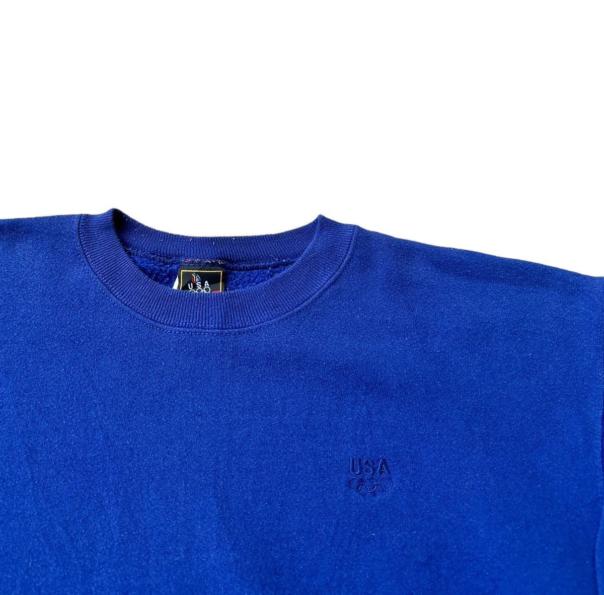 USA Olympics Vintage USA olympic small logo sweatshirt Size US L / EU 52-54 / 3 - 2 Thumbnail