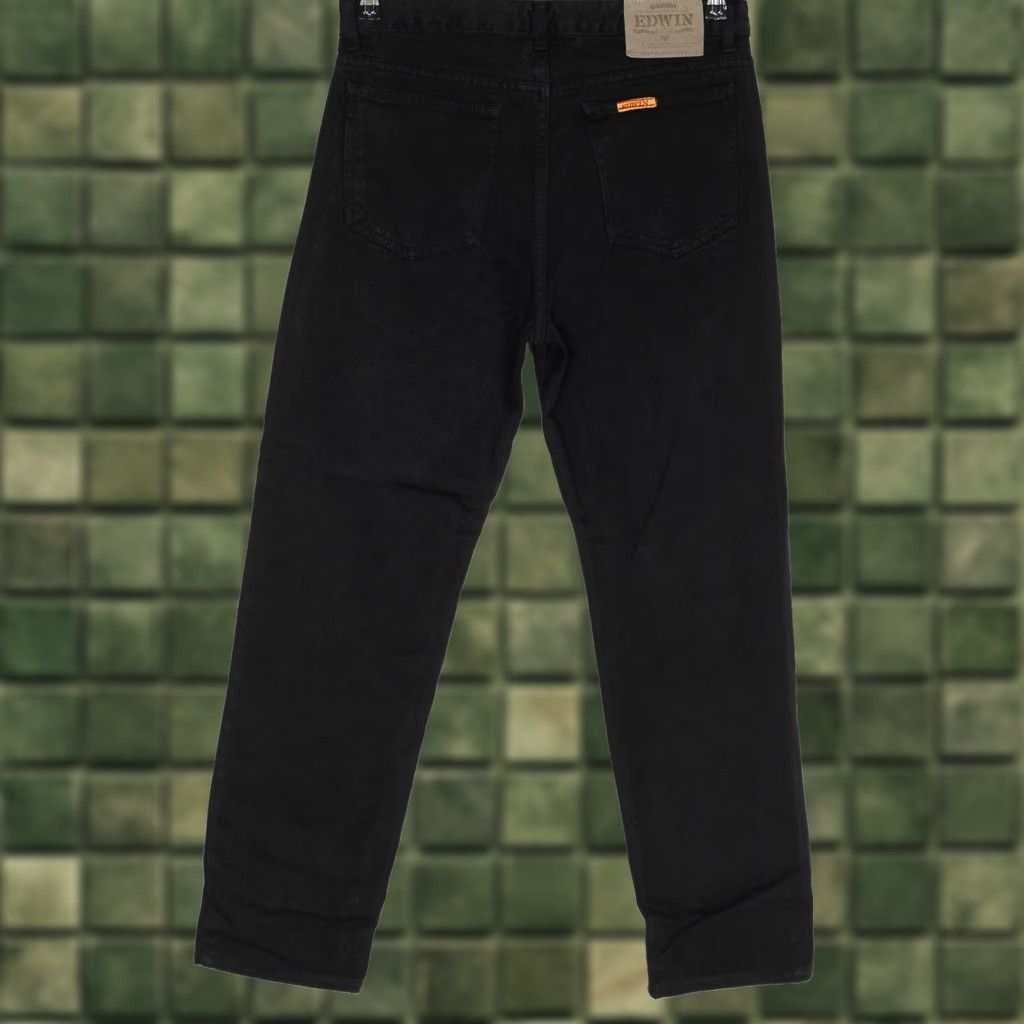 Edwin EDWIN INTERNATIONAL Jeans Men Slim Vintage 32/30 Black 5-Pocket Denim Cotton Waist 32 Inseam 28in London DZ6949 Size US 32 / EU 48 - 1 Thumbnail