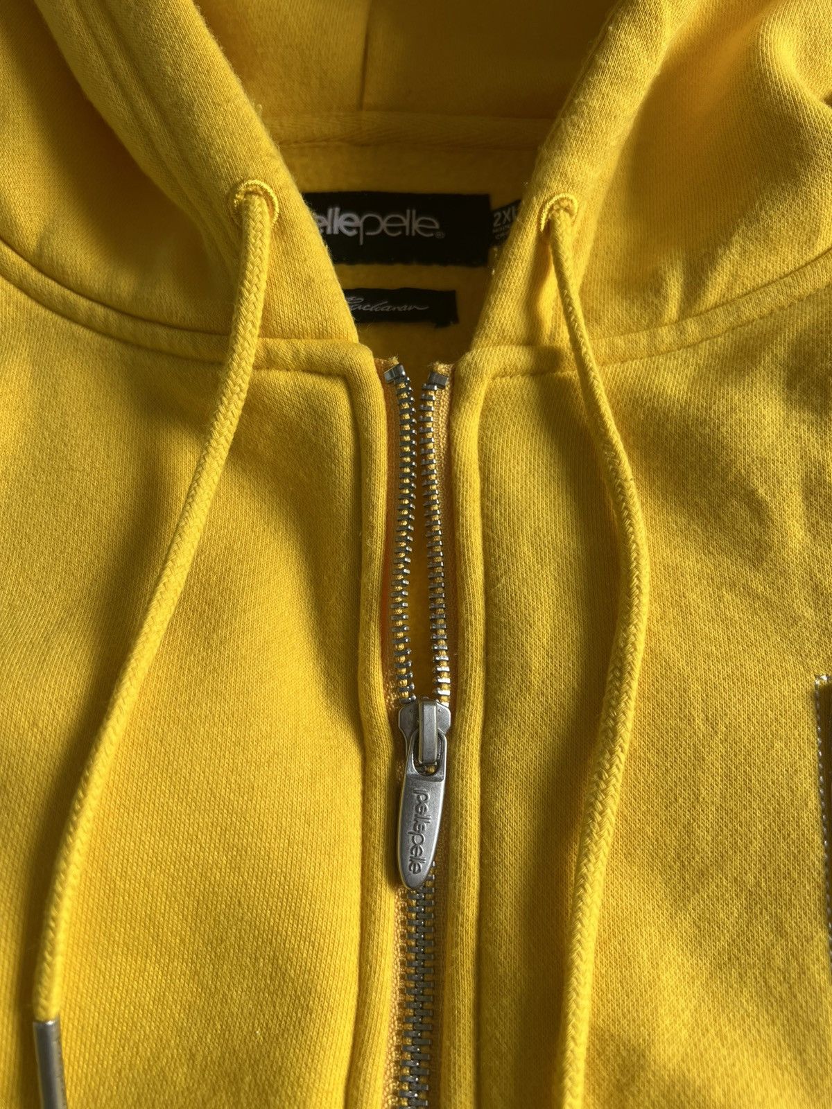 Pelle Pelle Vintage Pelle Pelle Marc Buchanan Spellout Hoodie Zipper Size US XXL / EU 58 / 5 - 9 Thumbnail