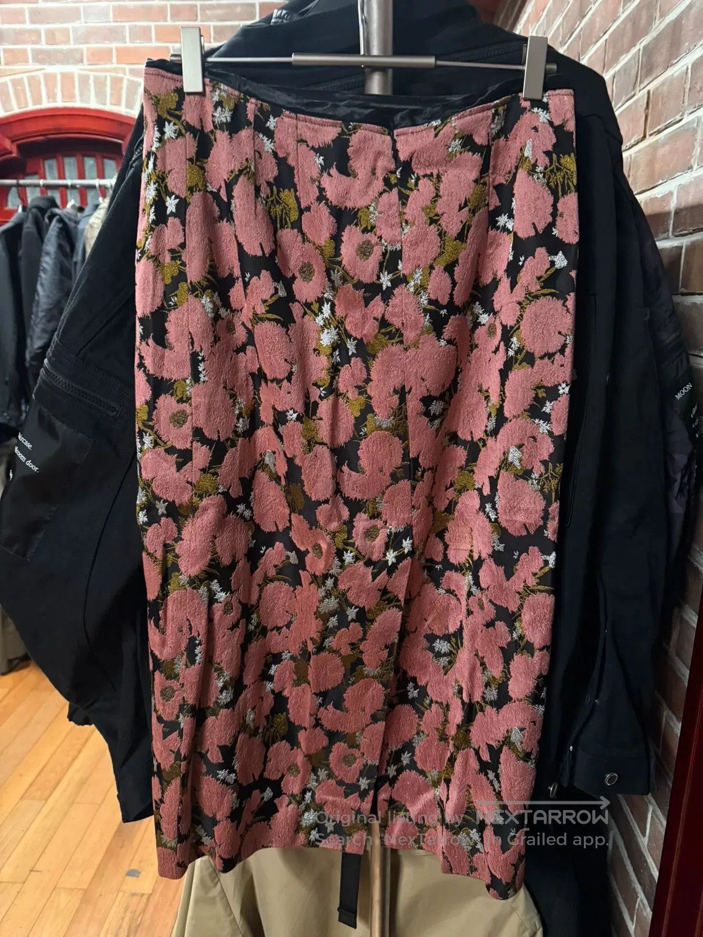 Dries Van Noten Dries van Noten Embroidered Floral Long Dress. Size XS / US 0-2 / IT 36-38 - 4 Thumbnail