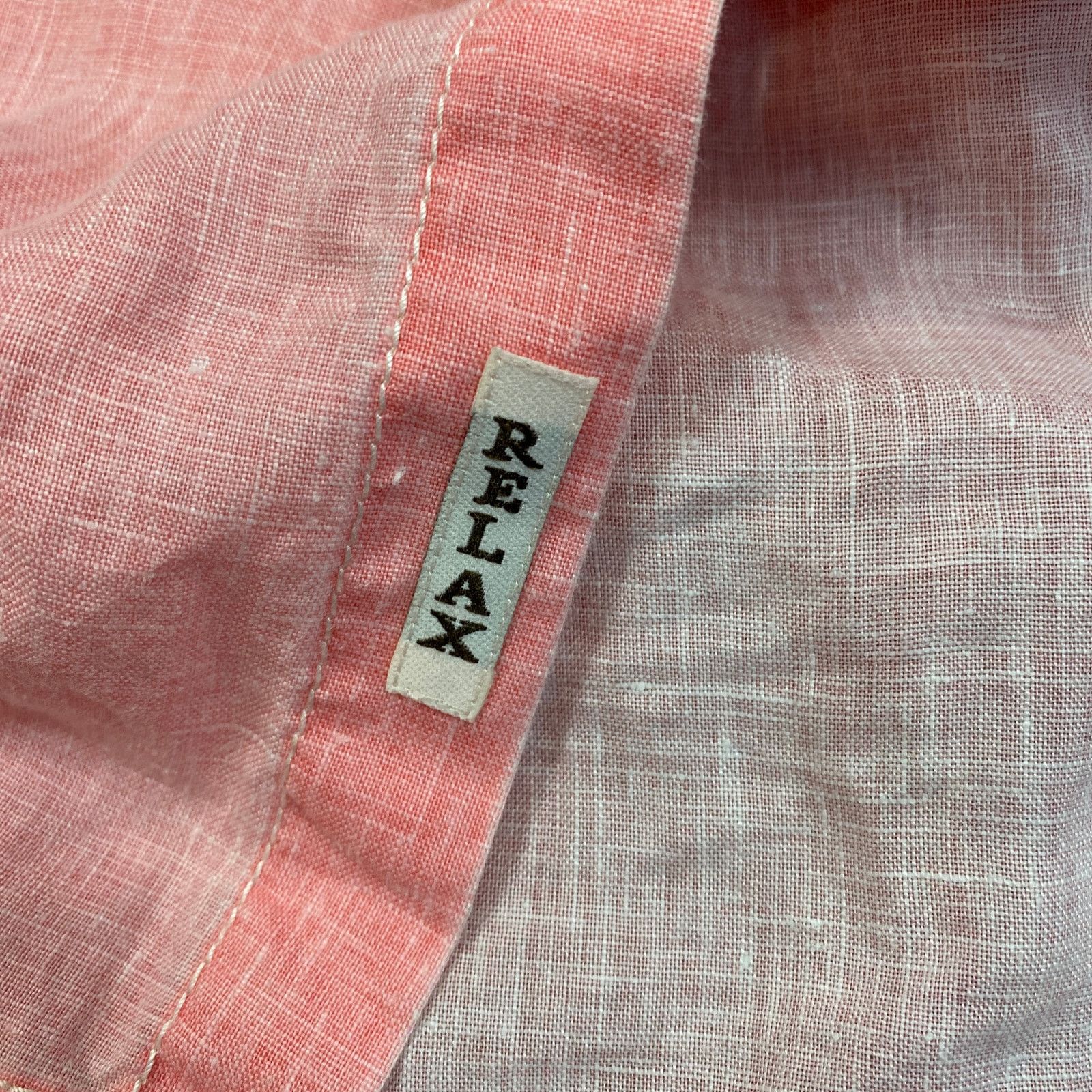 Tommy Bahama Tommy Bahama Relax Linen Button Up Shirt Men's Medium Preppy Size US M / EU 48-50 / 2 - 8 Thumbnail