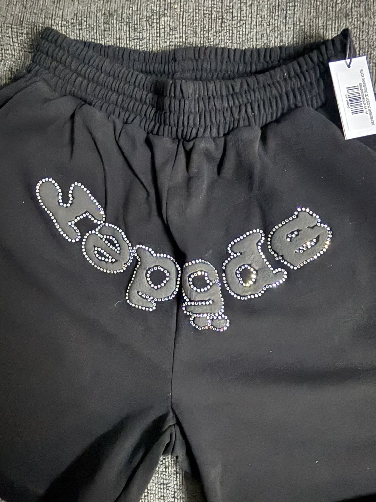 Sp5der Sp5der Phantom Rhinestone OG V2 Sweatshorts NYC Exclusive Size US 32 / EU 48 - 3 Thumbnail