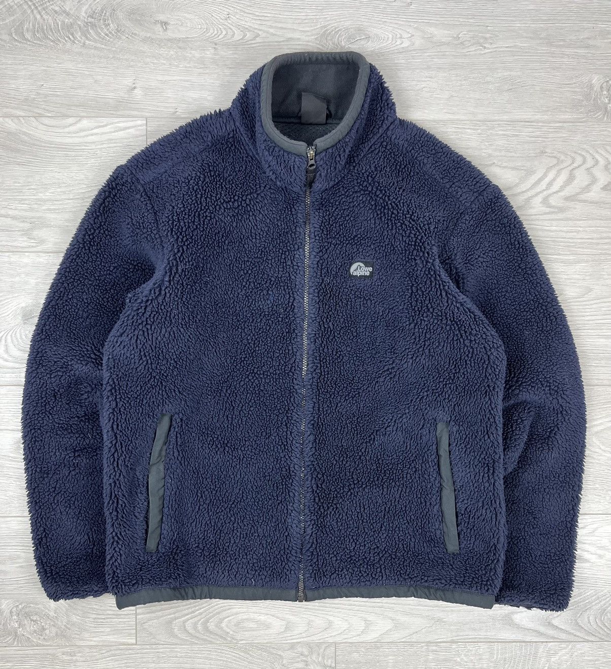 Vintage Lowe Alpine Vintage Teddy Fleece Jacket Size US L / EU 52-54 / 3 - 1 Thumbnail