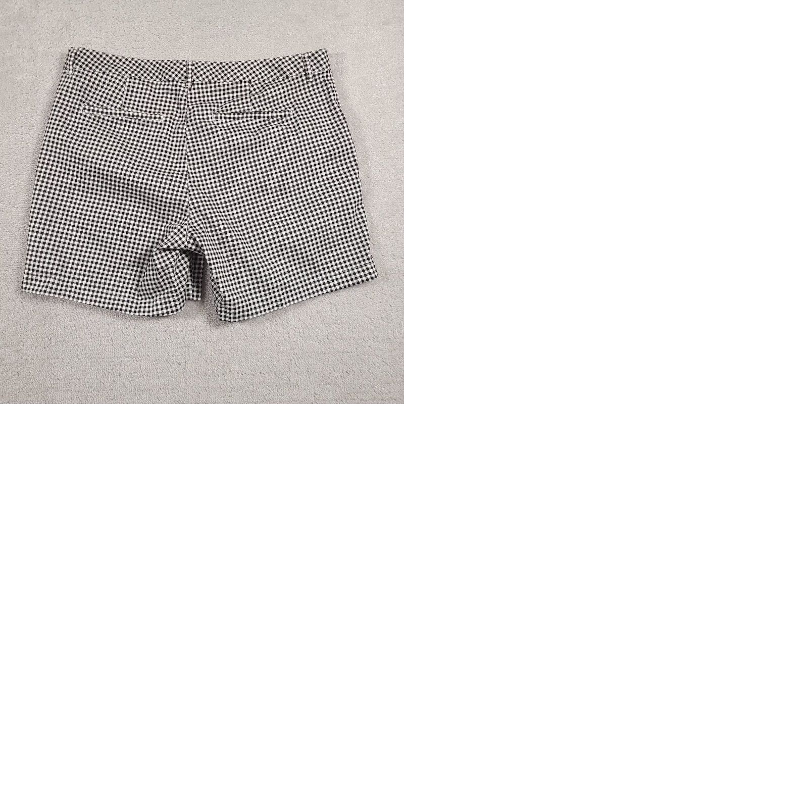 Vintage LL Bean Shorts Womens 16 Black White Gingham Favorite Fit Stretch Casual Summer Size 38" / US 16 / IT 52 - 9 Thumbnail
