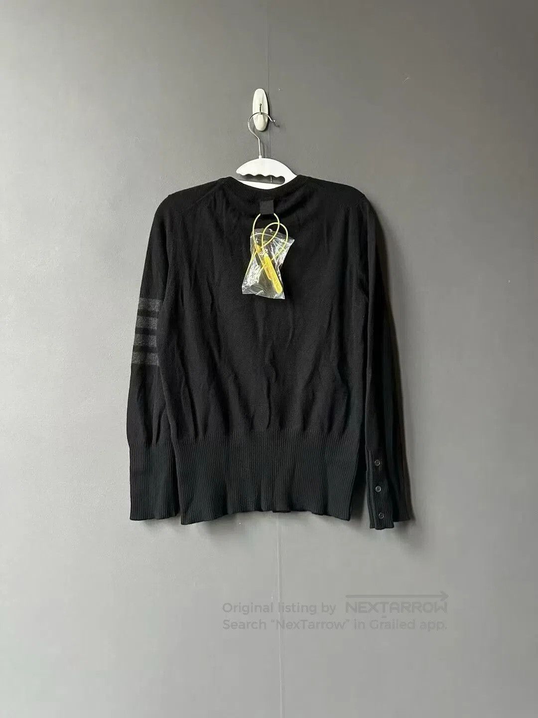 Thom Browne Thom Browne Limited Black Cashmere Sweater. Size US S / EU 44-46 / 1 - 2 Thumbnail