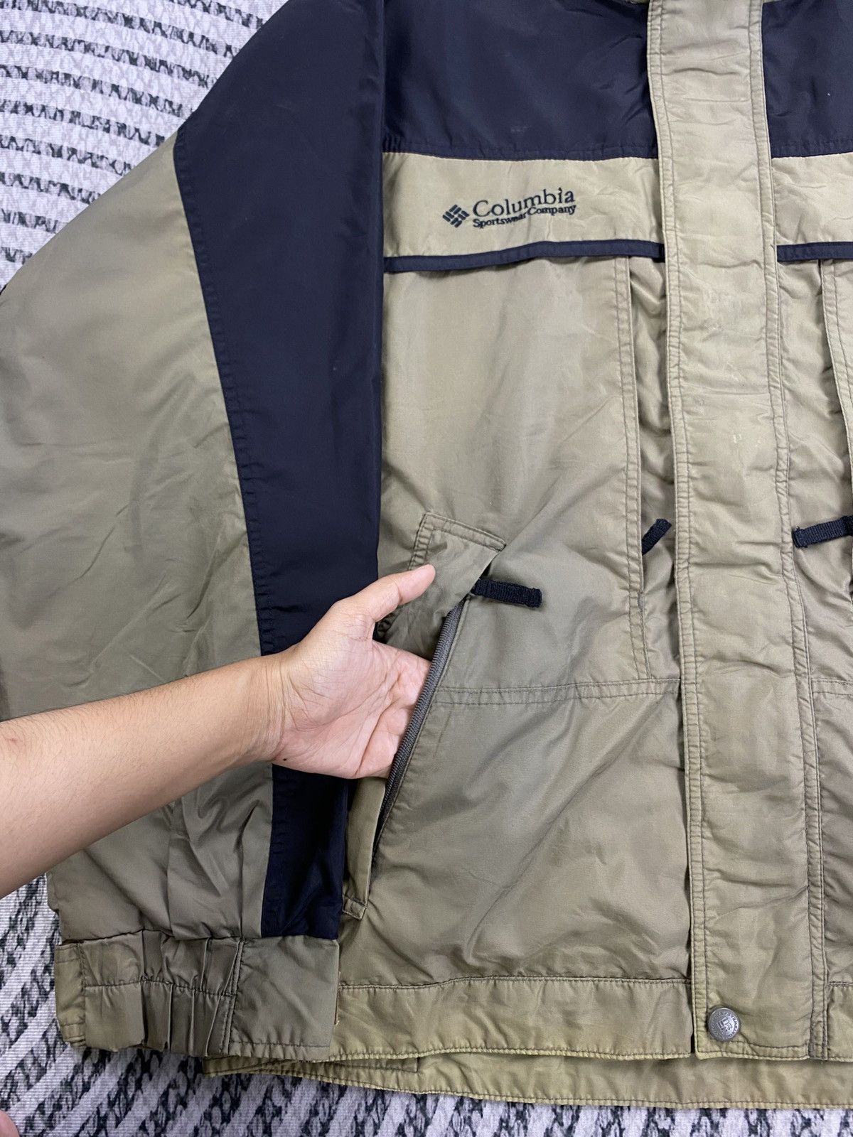 Columbia Vintage Columbia Sportwear Company Zipper Jacket Size US XL / EU 56 / 4 - 7 Thumbnail