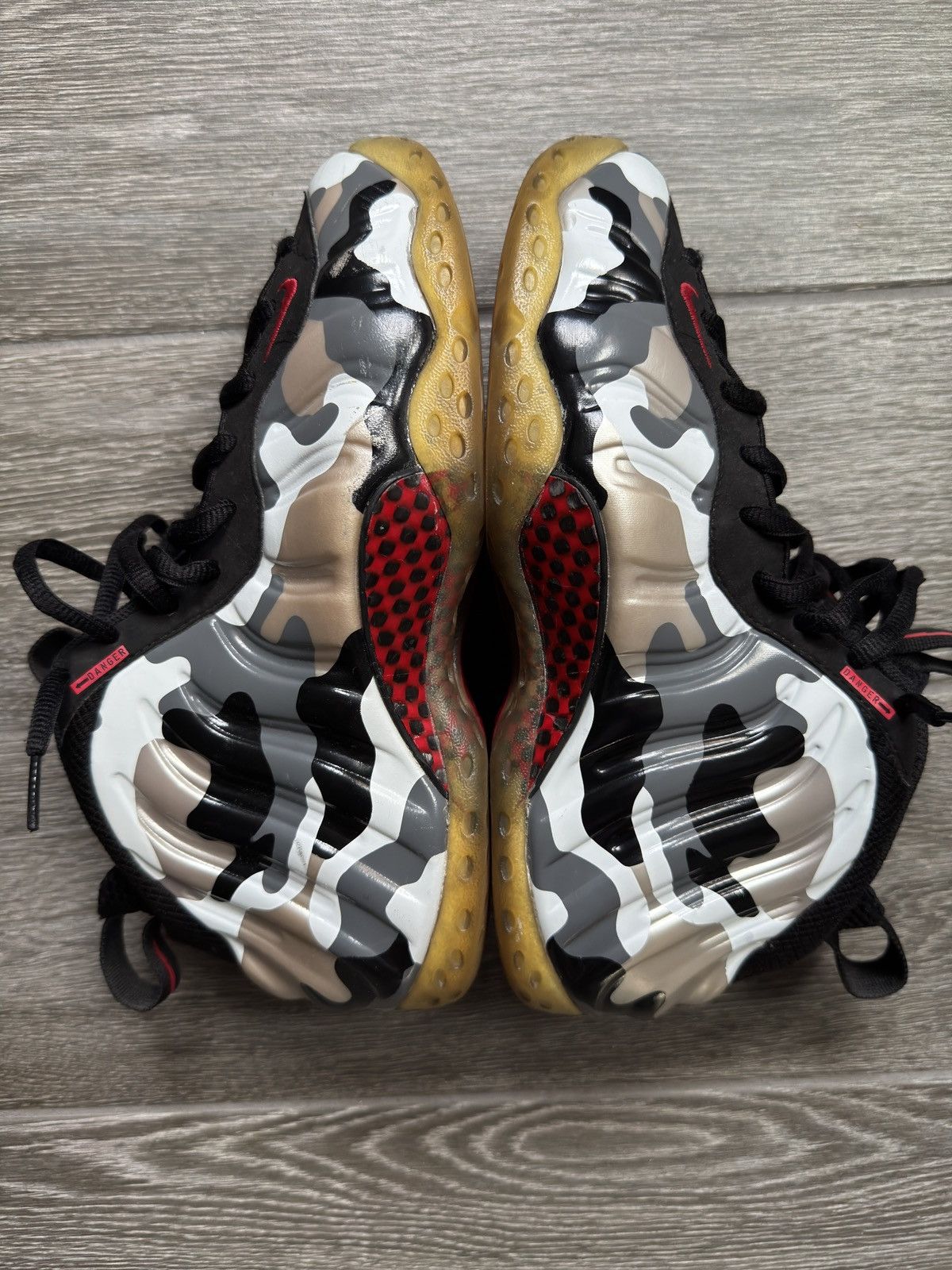 Nike Size 7.5 - Nike Air Foamposite One PRM Fighter Jet Size US 7.5 / EU 40-41 - 9 Thumbnail
