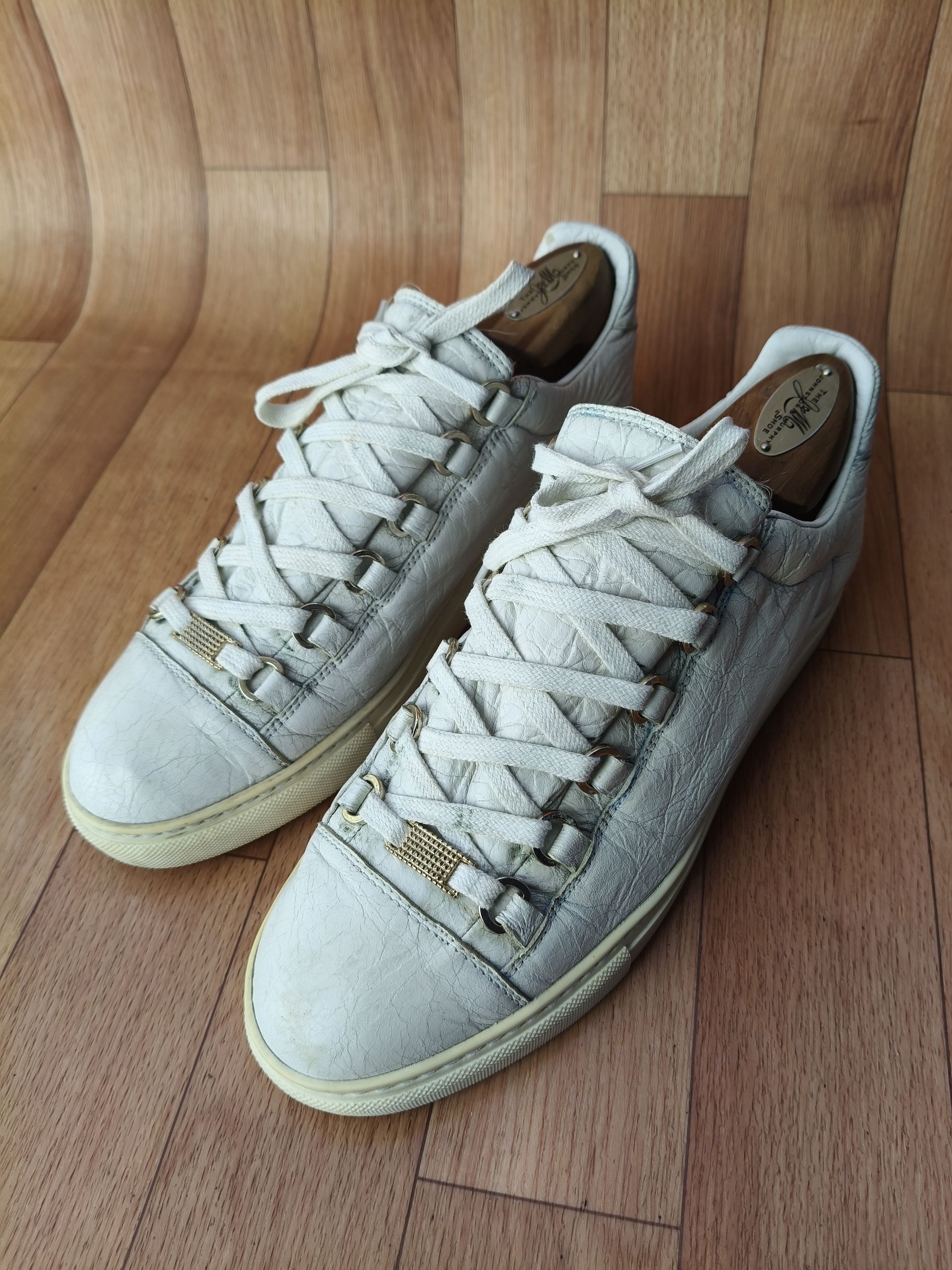 Balenciaga Balenciaga arena low top sneakers Size US 7 / EU 40 - 1 Thumbnail