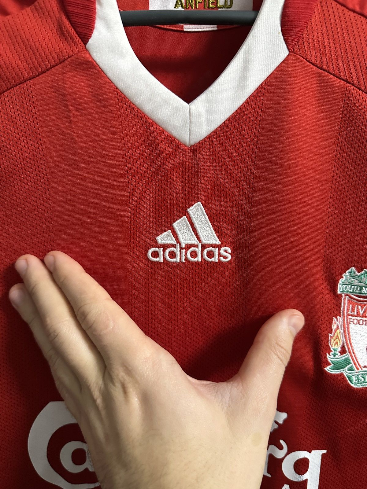 Adidas Rare Vintage Soccer Jersey Torres Liverpool Adidas Centr Size US M / EU 48-50 / 2 - 3 Thumbnail